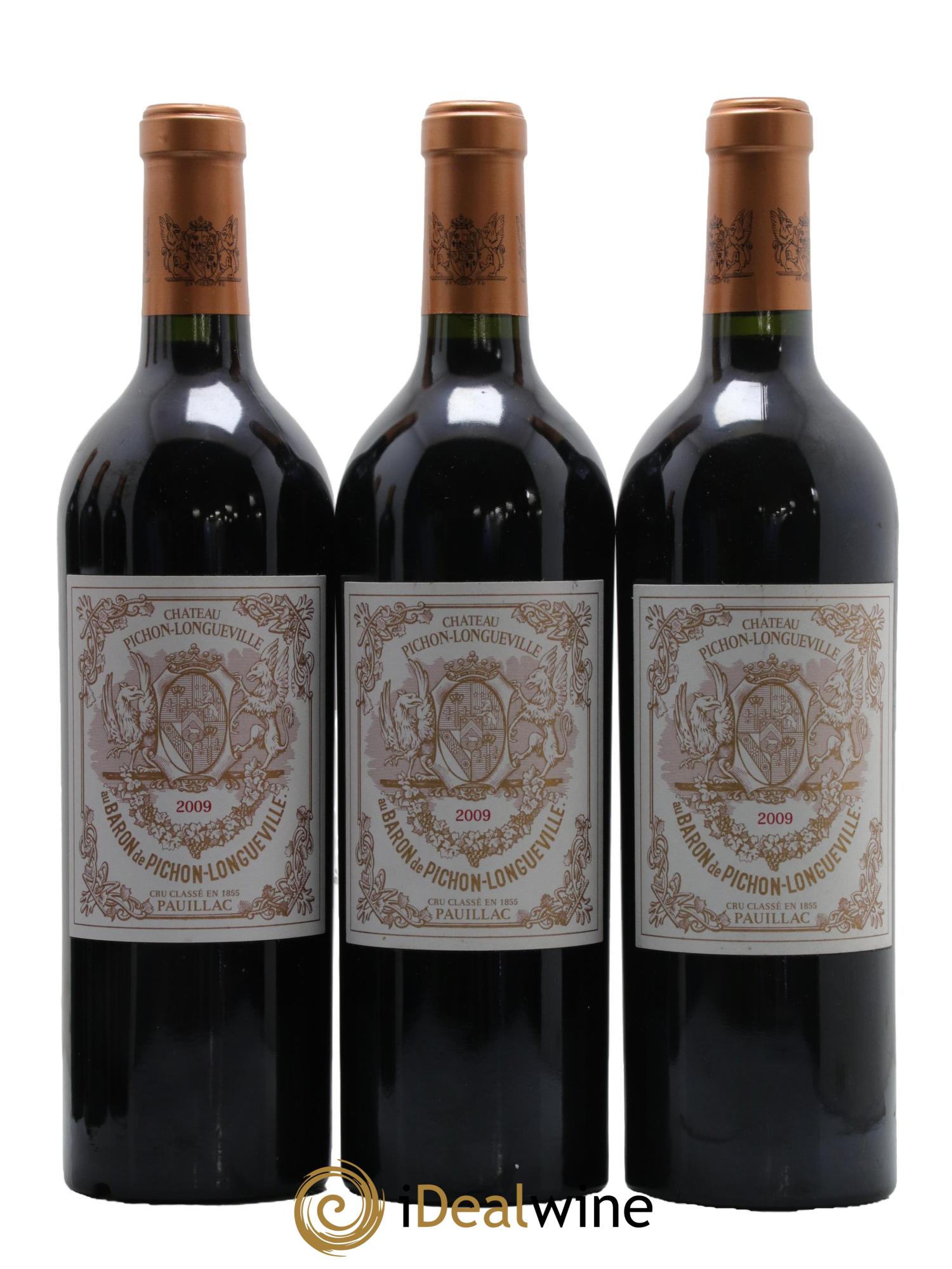 Pichon Longueville Baron 2ème Grand Cru Classé 2009 - Lot of 6 bottles - 1