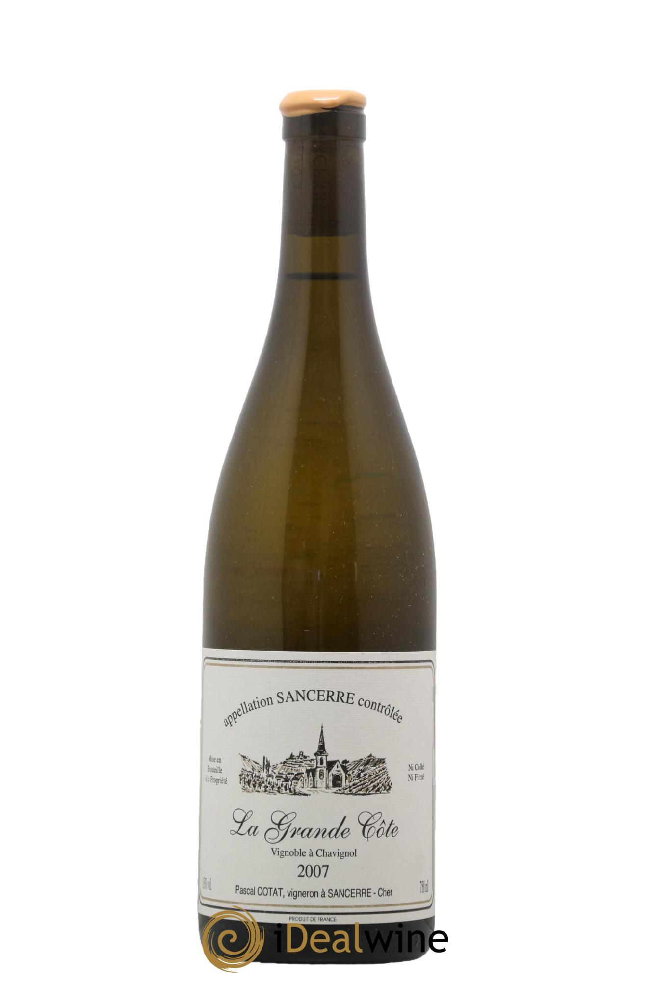 Sancerre La Grande Côte Pascal Cotat 2007 - Lot de 1 bouteille - 0