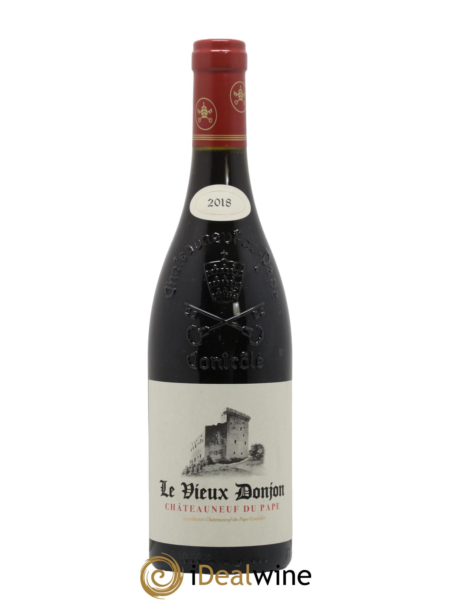 Châteauneuf-du-Pape Le Vieux Donjon Michel Lucien 2018 - Posten von 1 Flasche - 0