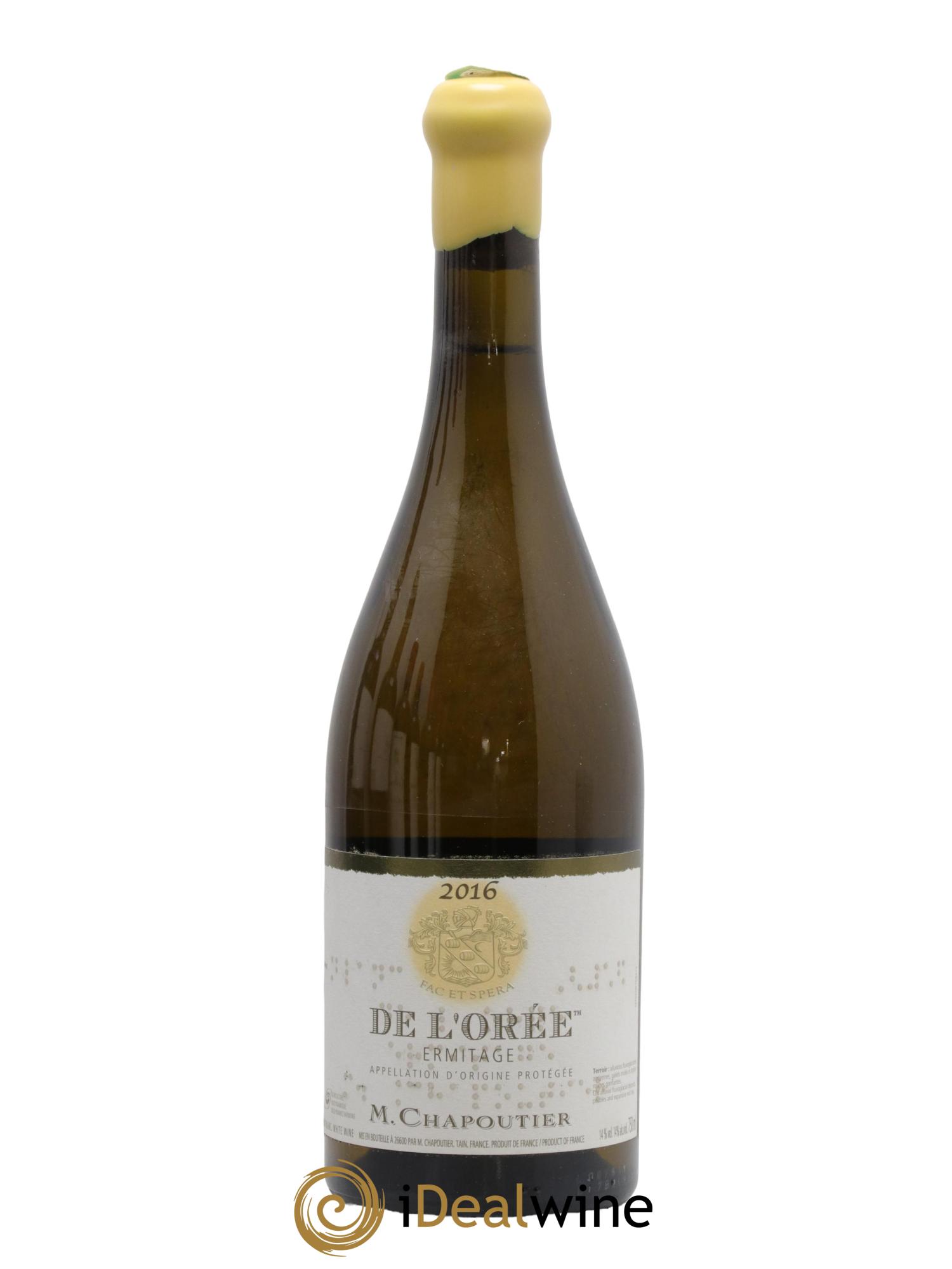 Hermitage Ermitage de l'Orée Chapoutier 2016 - Lotto di 1 bottiglia - 0