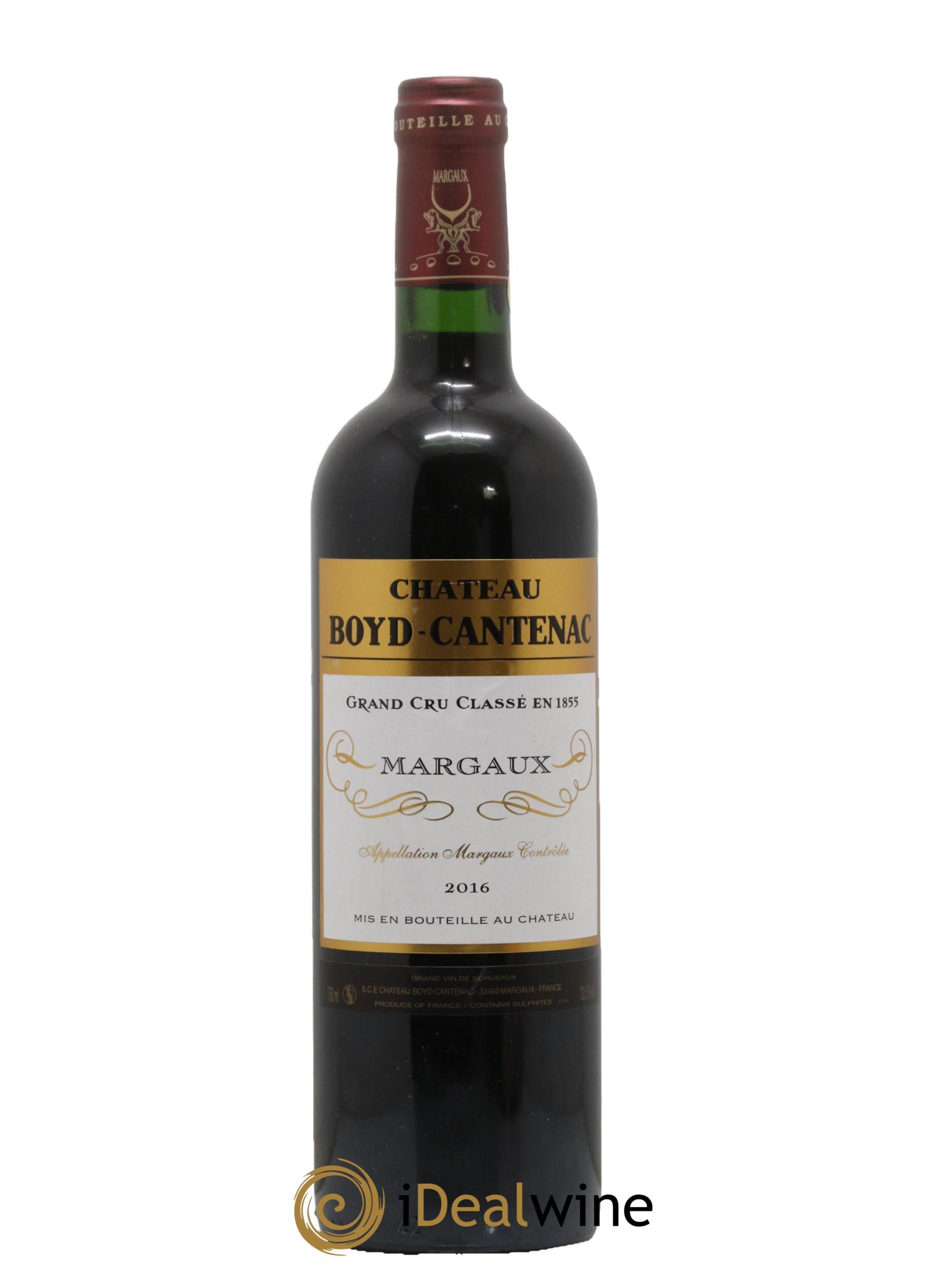 Château Boyd Cantenac 3ème Grand Cru Classé 2016 - Lot of 1 bottle - 0