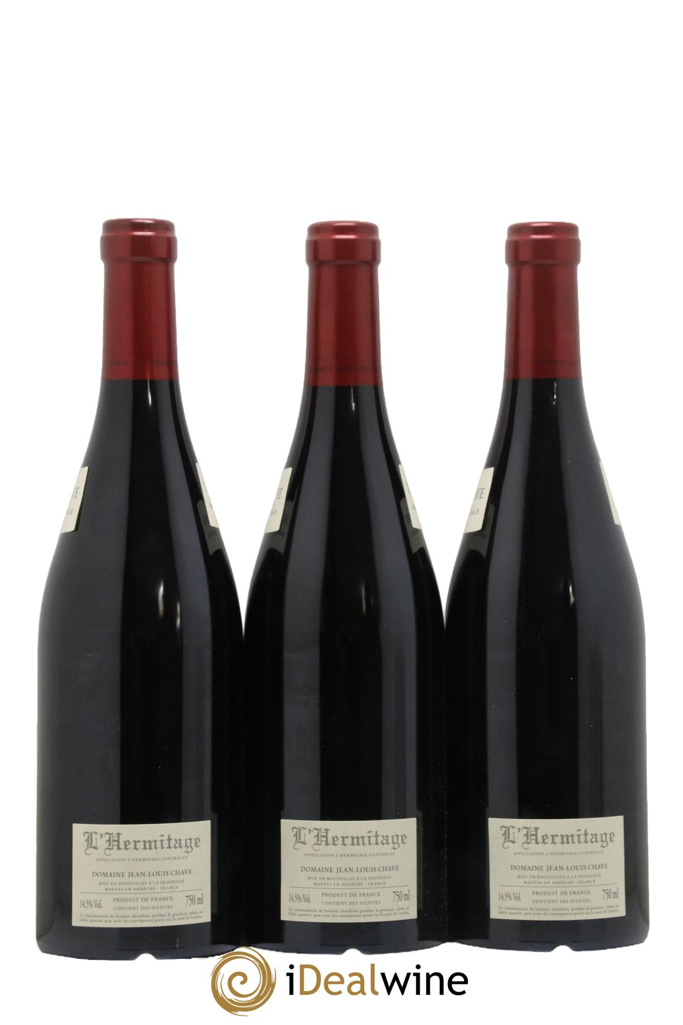 Hermitage Jean-Louis Chave 2016 - Posten von 3 Flaschen - 1