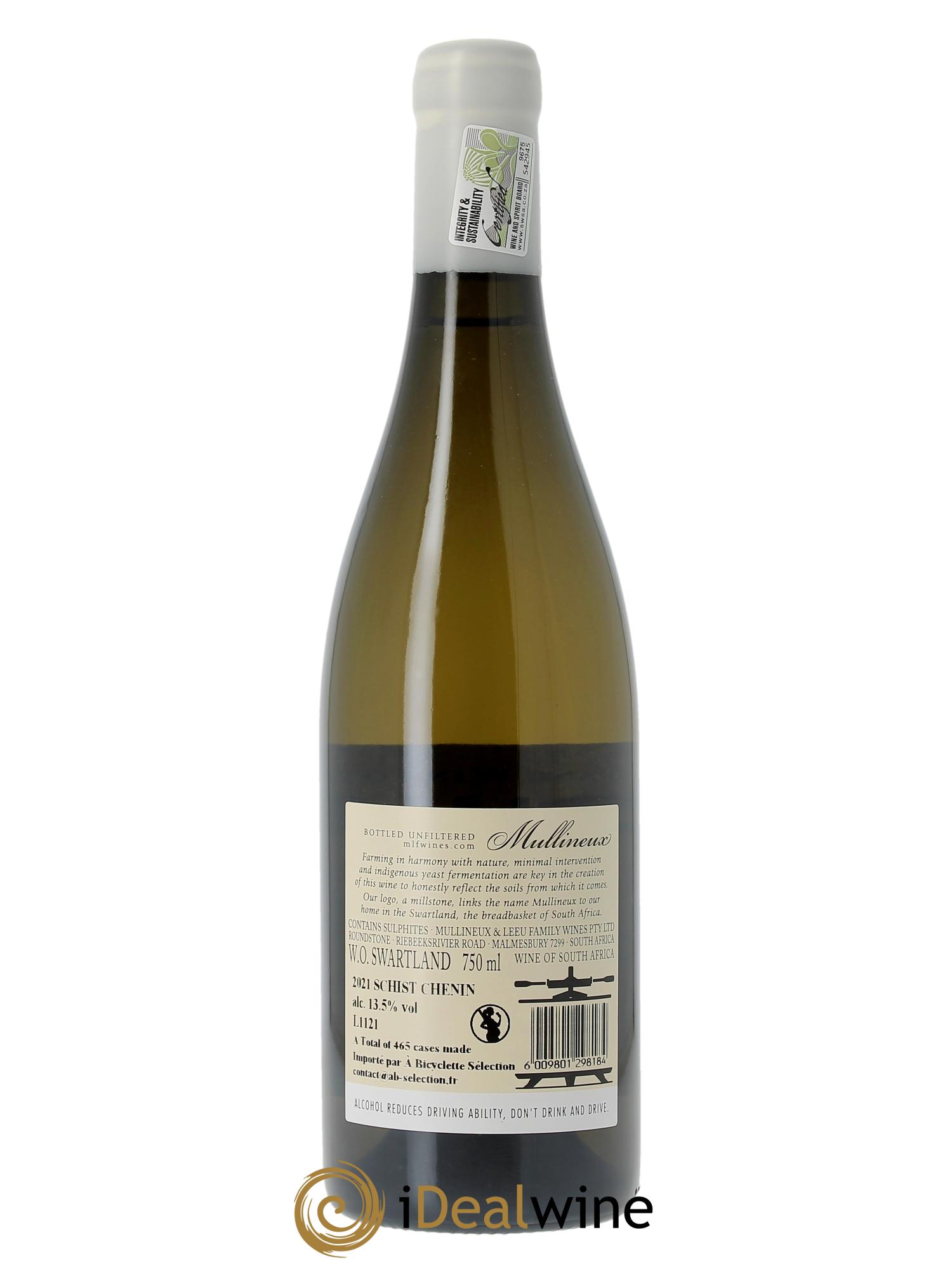 Swartland Mullineux & Leeu Single Terroir Schist Chenin  2021 - Posten von 1 Flasche - 1