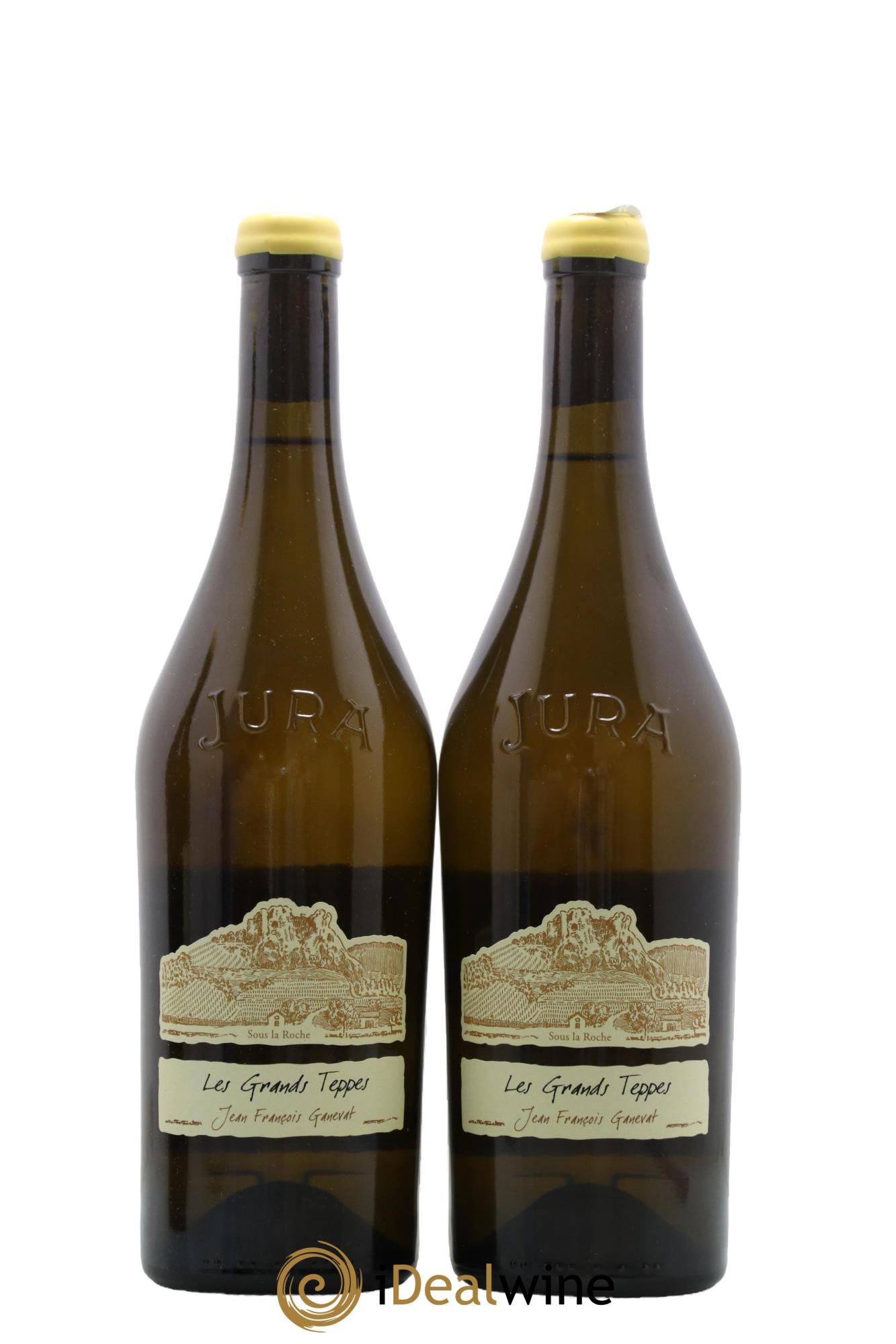 Côtes du Jura Les Grands Teppes Savagnin (sous voile) Jean-François Ganevat (Domaine) 2018 - Posten von 2 Flaschen - 0