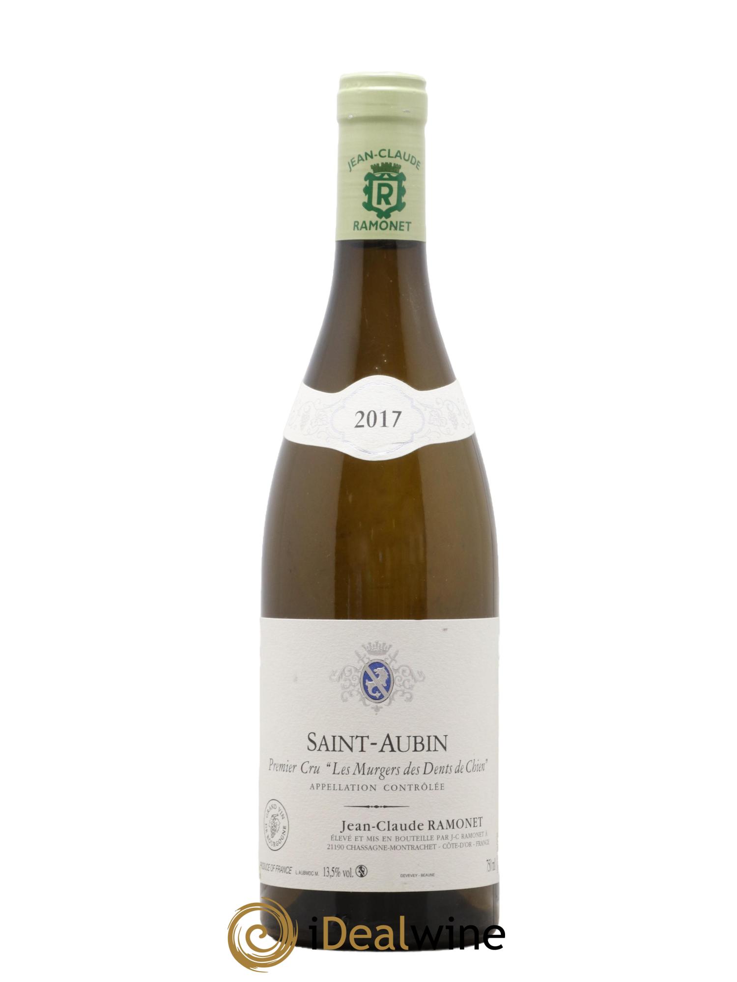 Saint-Aubin 1er Cru Les Murgers des Dents de Chien Ramonet (Domaine) 2017 - Posten von 1 Flasche - 0