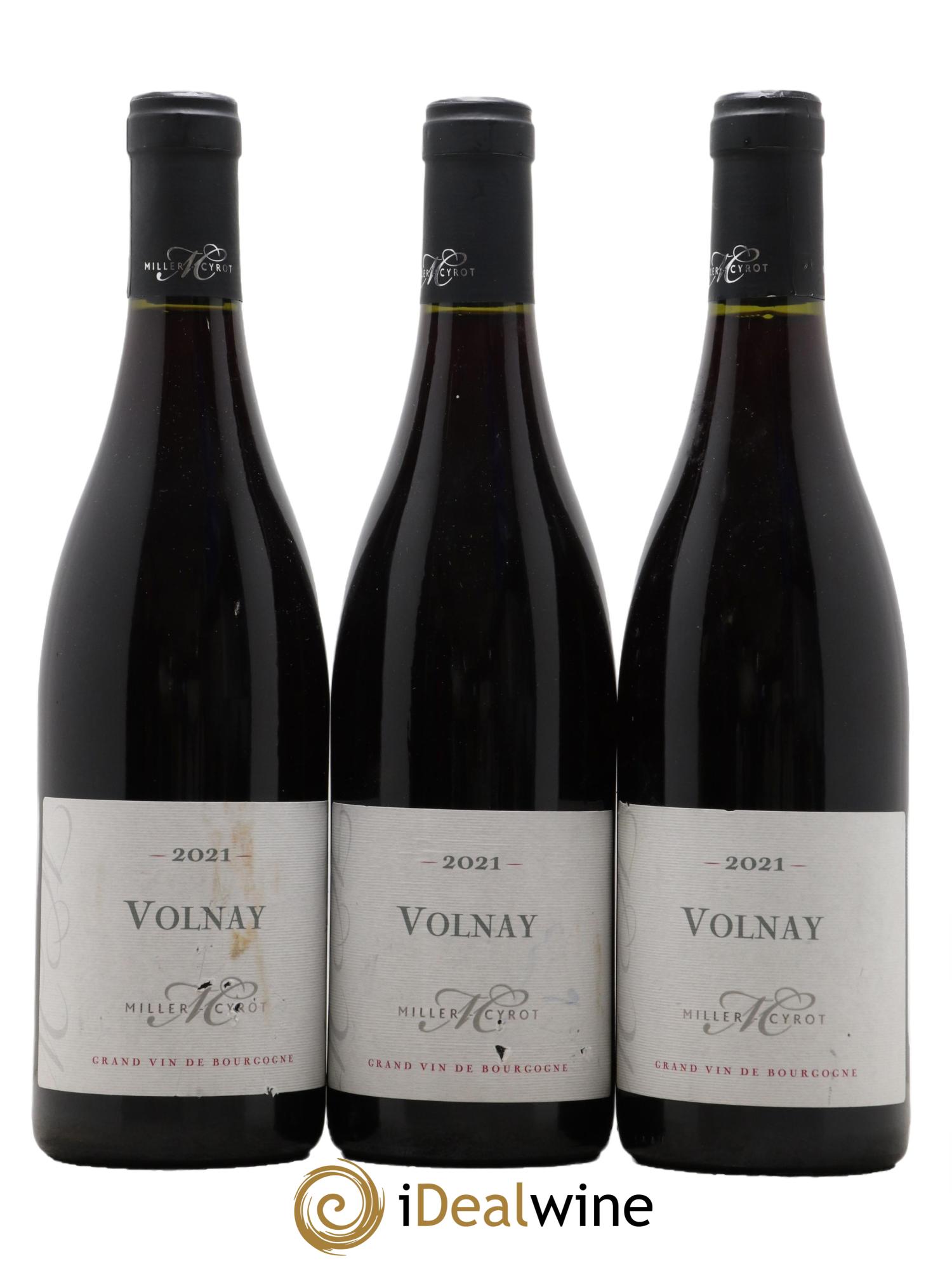 Volnay Domaine Miller Cyrot 2021 - Lotto di 3 bottiglie - 0