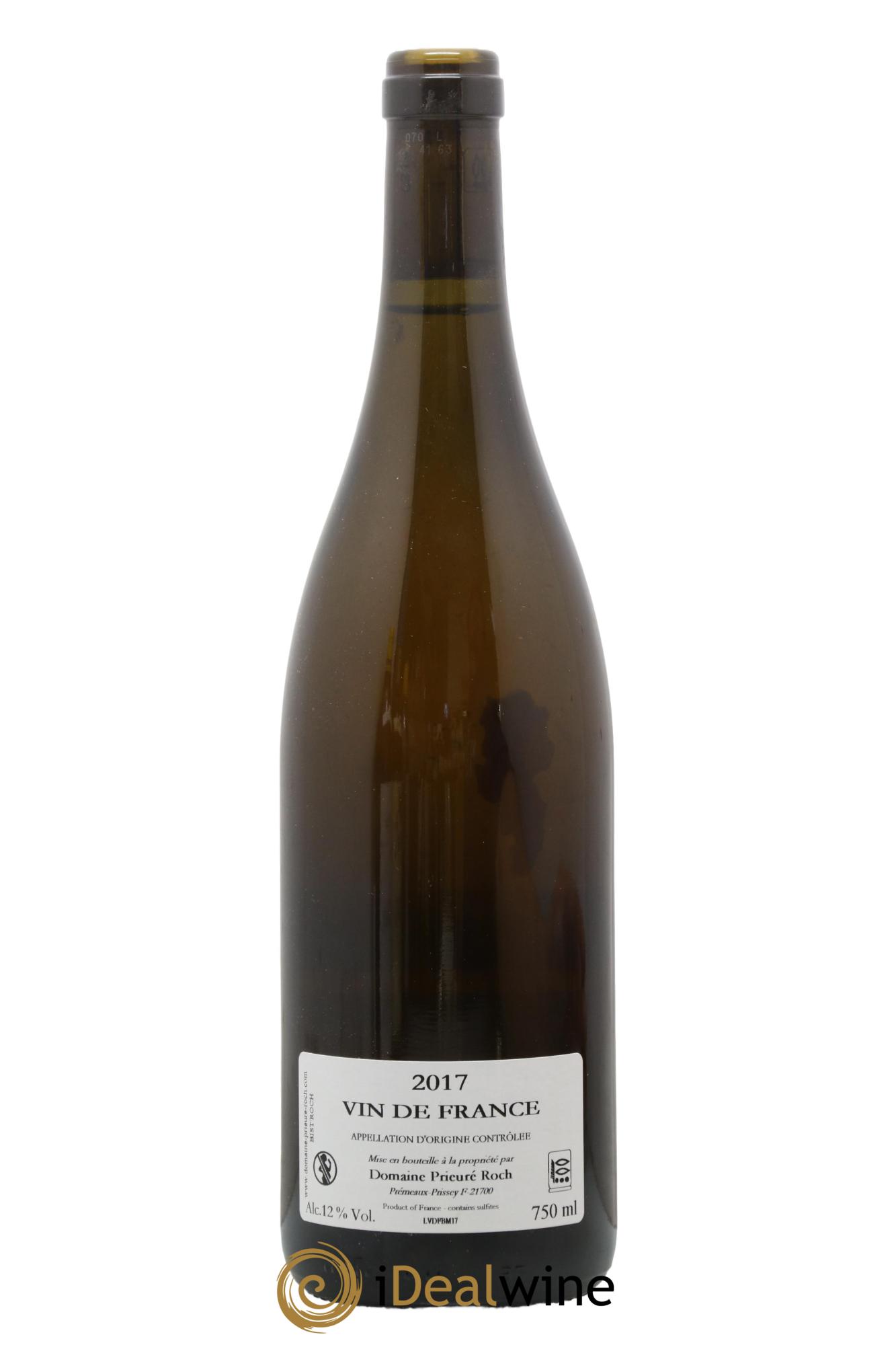 Vin de France Blanc de Macération Prieuré Roch  2017 - Lot de 1 bouteille - 1