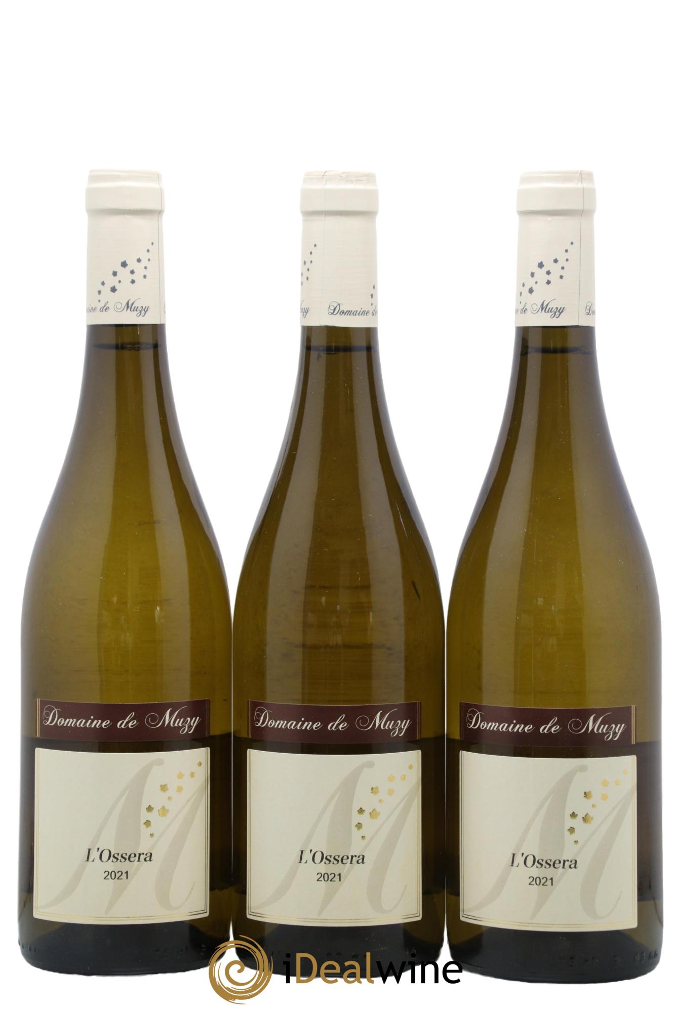 Divers Côte de Meuse L'Ossera Domaine de Muzy 2021 - Lot de 3 bouteilles - 0