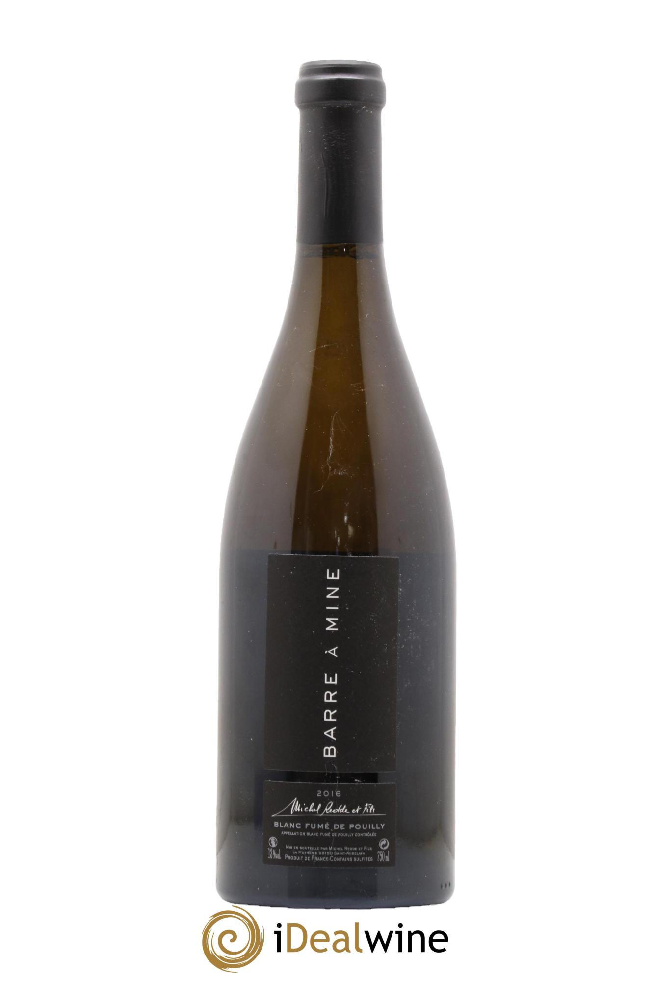 Pouilly-Fumé Barre à Mine Michel Redde & Fils 2016 - Lot de 1 bouteille - 1