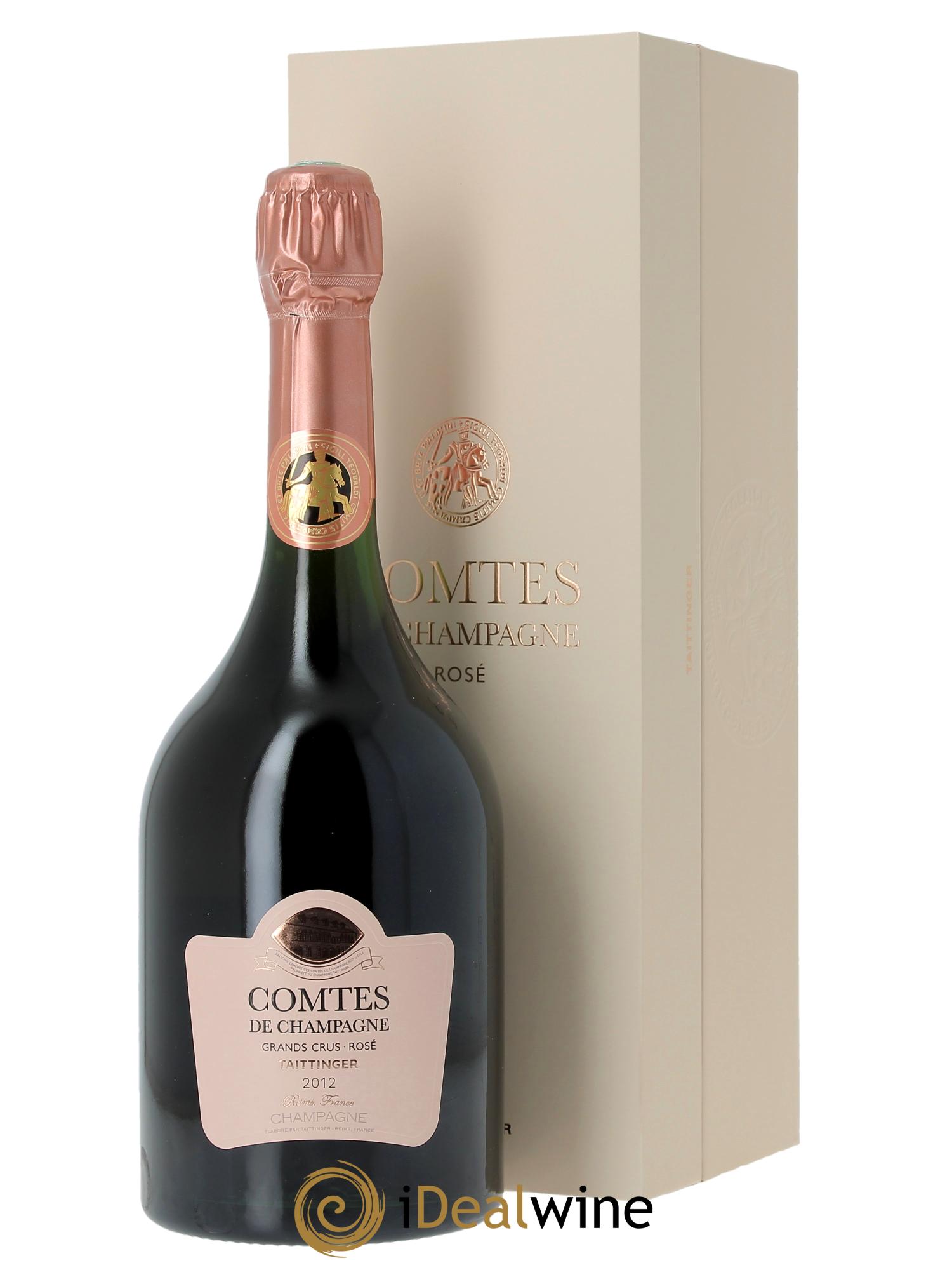 Comtes de Champagne Rosé Grand Cru Taittinger  2012 - Lot of 1 bottle - 0