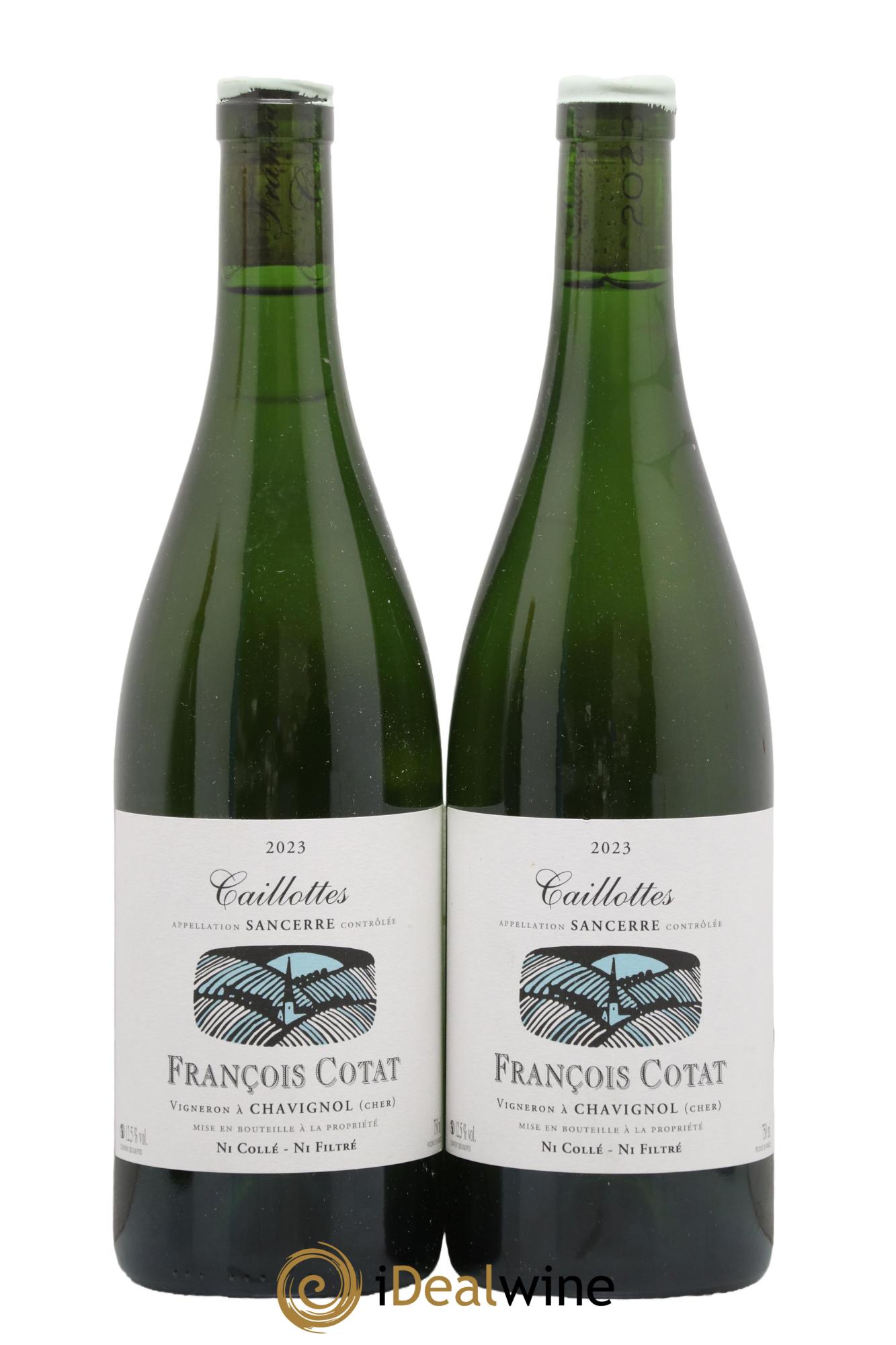 Sancerre Les Caillottes François Cotat 2023 - Posten von 2 Flaschen - 0