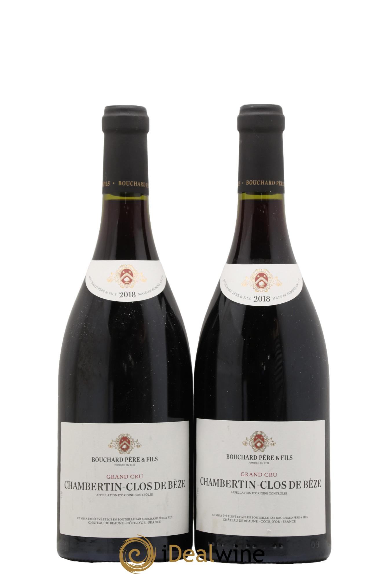 Chambertin Clos de Bèze Grand Cru Bouchard Père & Fils 2018 - Posten von 2 Flaschen - 0