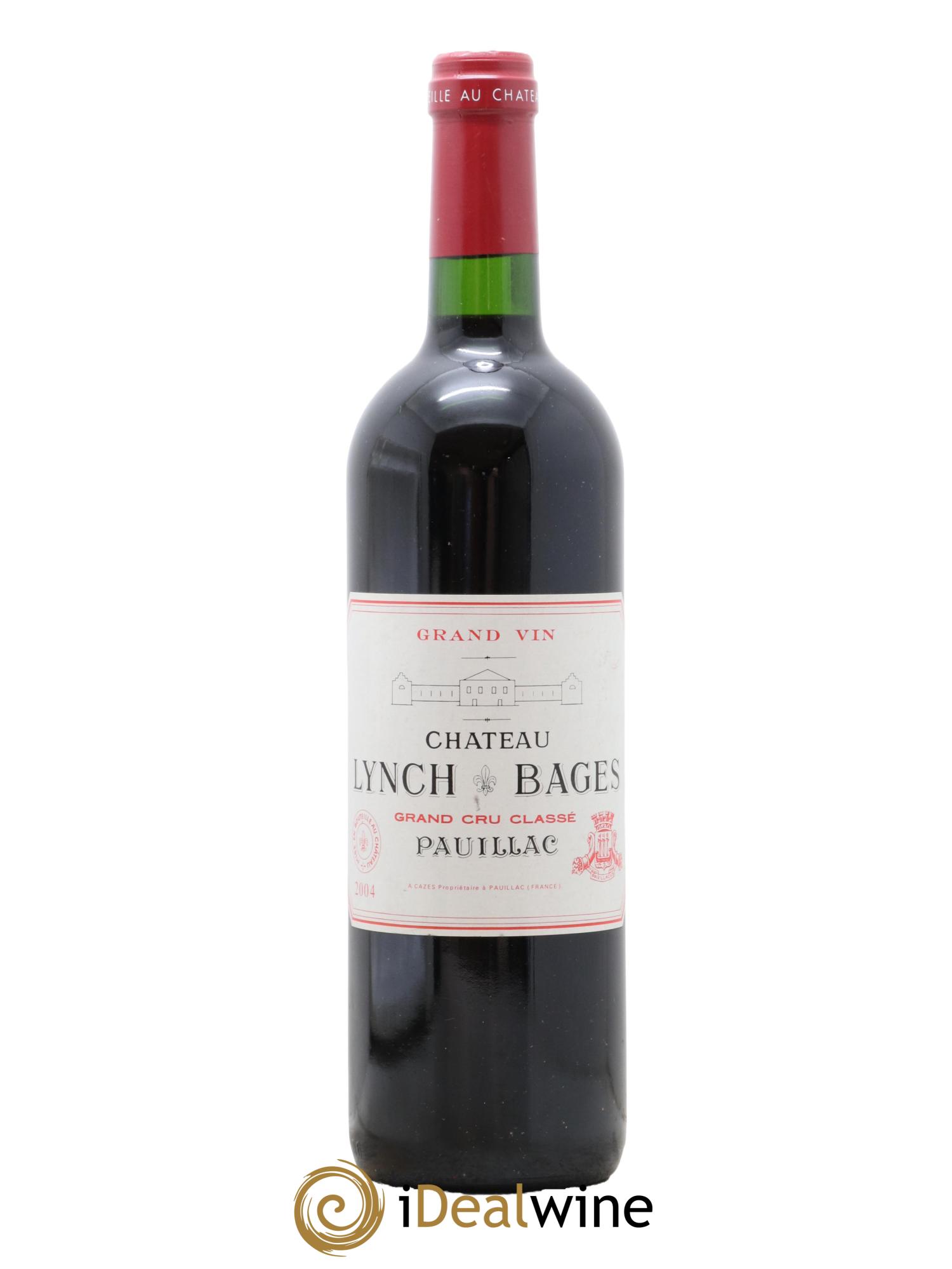 Château Lynch Bages 5ème Grand Cru Classé 2004 - Lot de 1 bouteille - 0