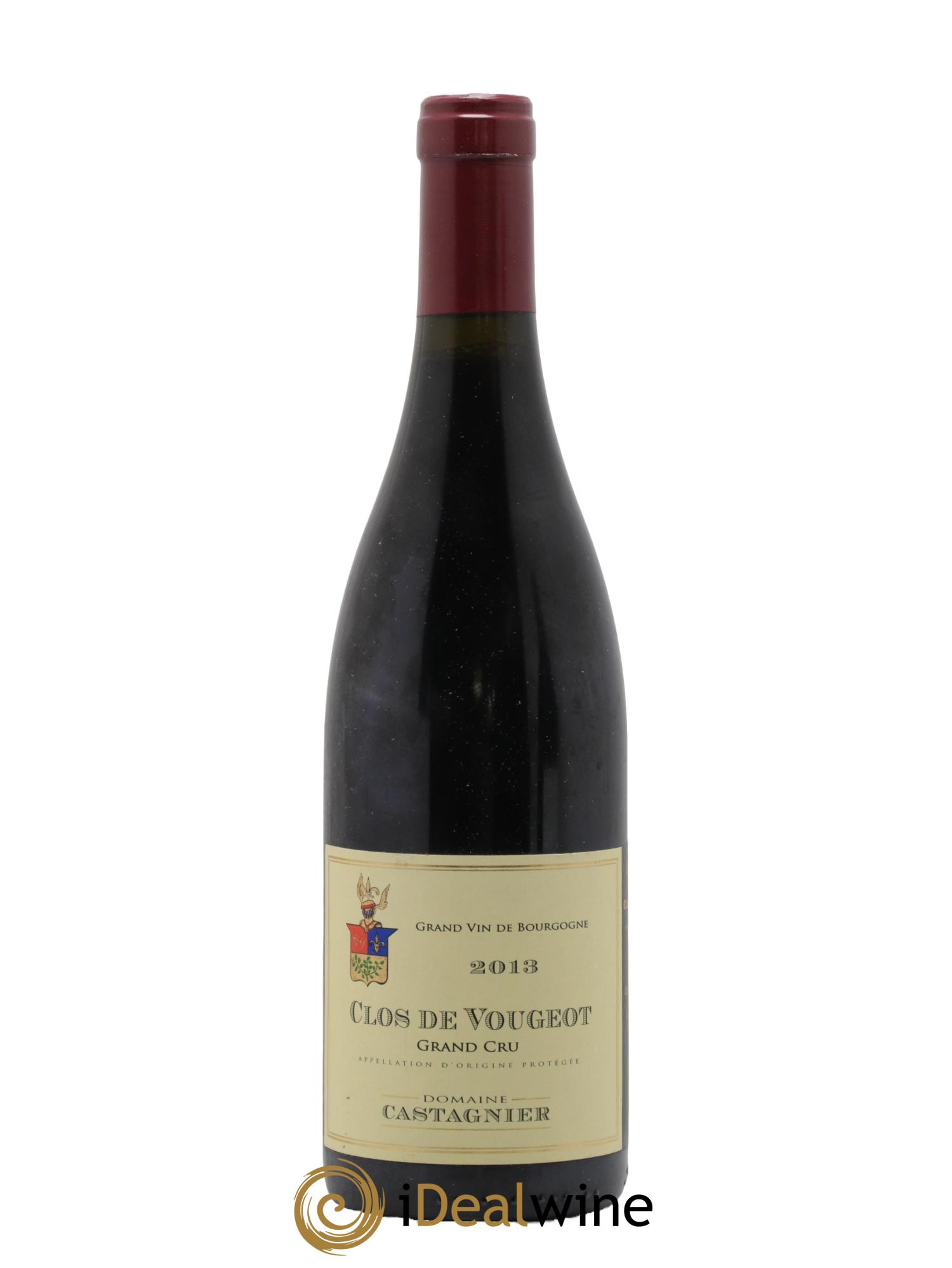 Clos de Vougeot Grand Cru Castagnier (Domaine) 2013 - Lotto di 1 bottiglia - 0