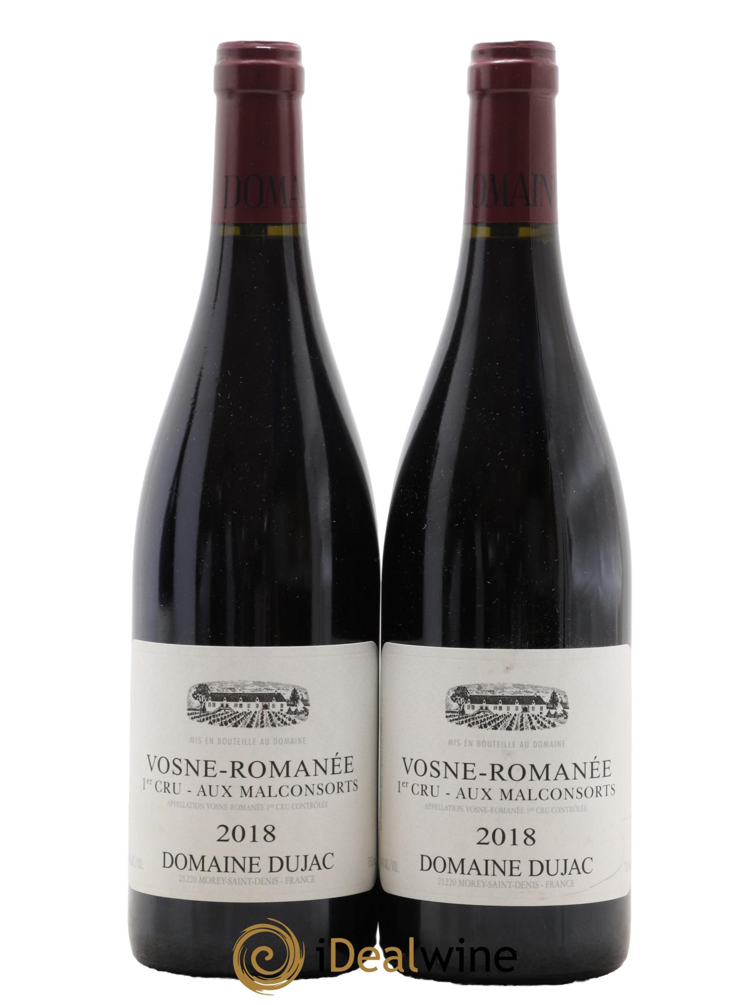 Vosne-Romanée 1er Cru Aux Malconsorts Dujac (Domaine)  2018 - Lot de 2 bouteilles - 0