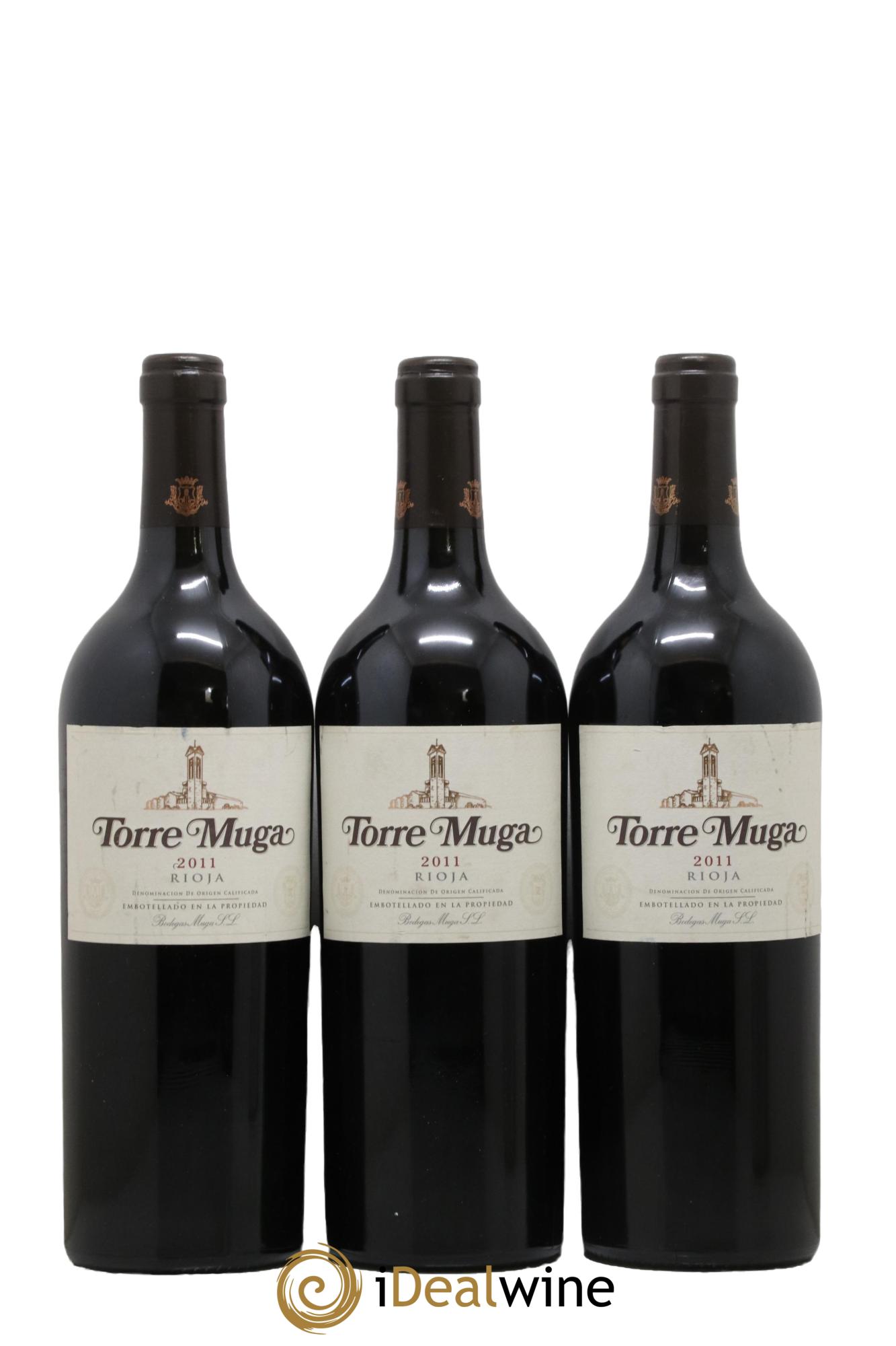 Rioja DOCA Torre de Muga 2011 - Lot de 3 bouteilles - 0