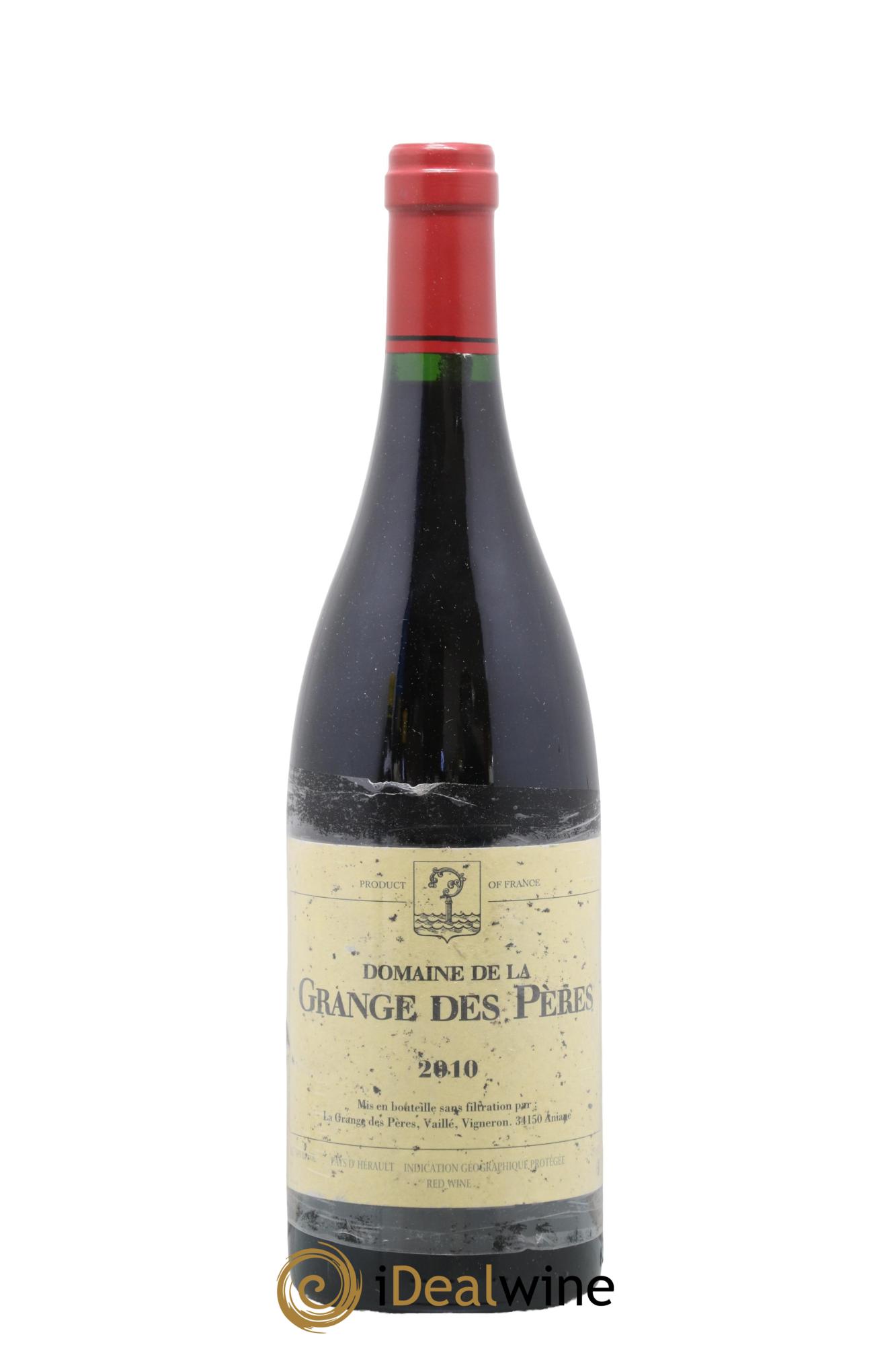 IGP Pays d'Hérault Grange des Pères Laurent Vaillé  2010 - Posten von 1 Flasche - 0