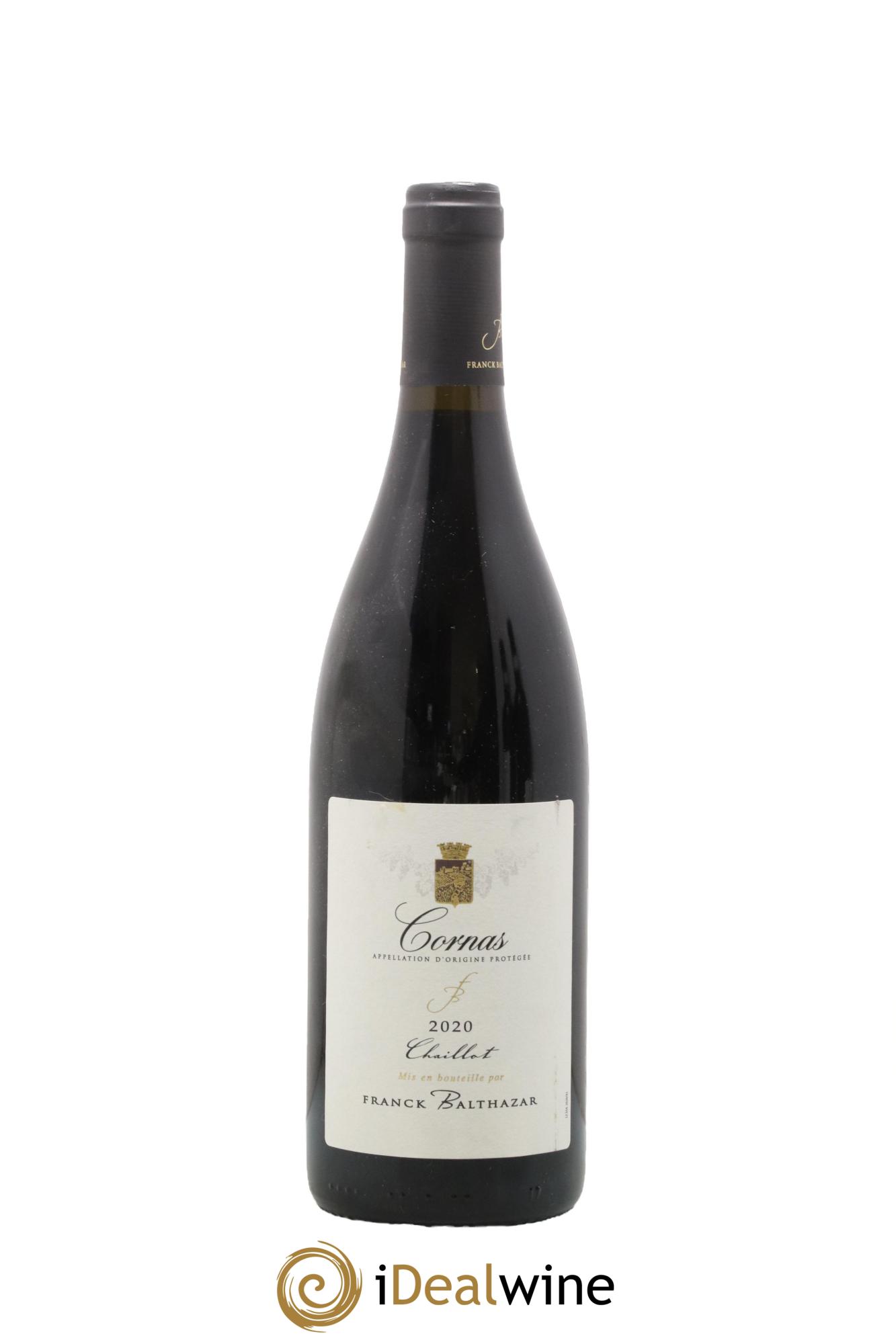 Cornas Chaillot Franck Balthazar (Domaine) 2020 - Lot de 1 bouteille - 0