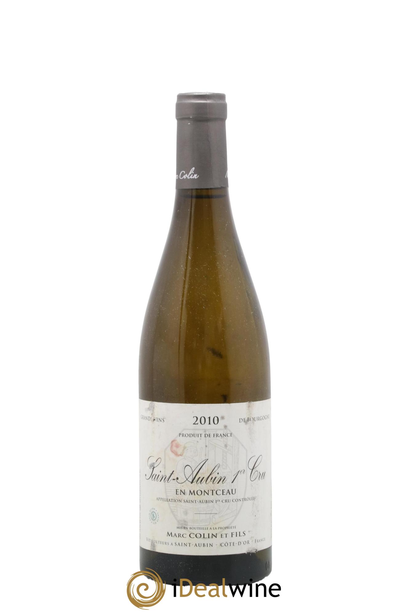 Saint-Aubin 1er Cru En Montceau Marc Colin & Fils 2010 - Posten von 1 Flasche - 0