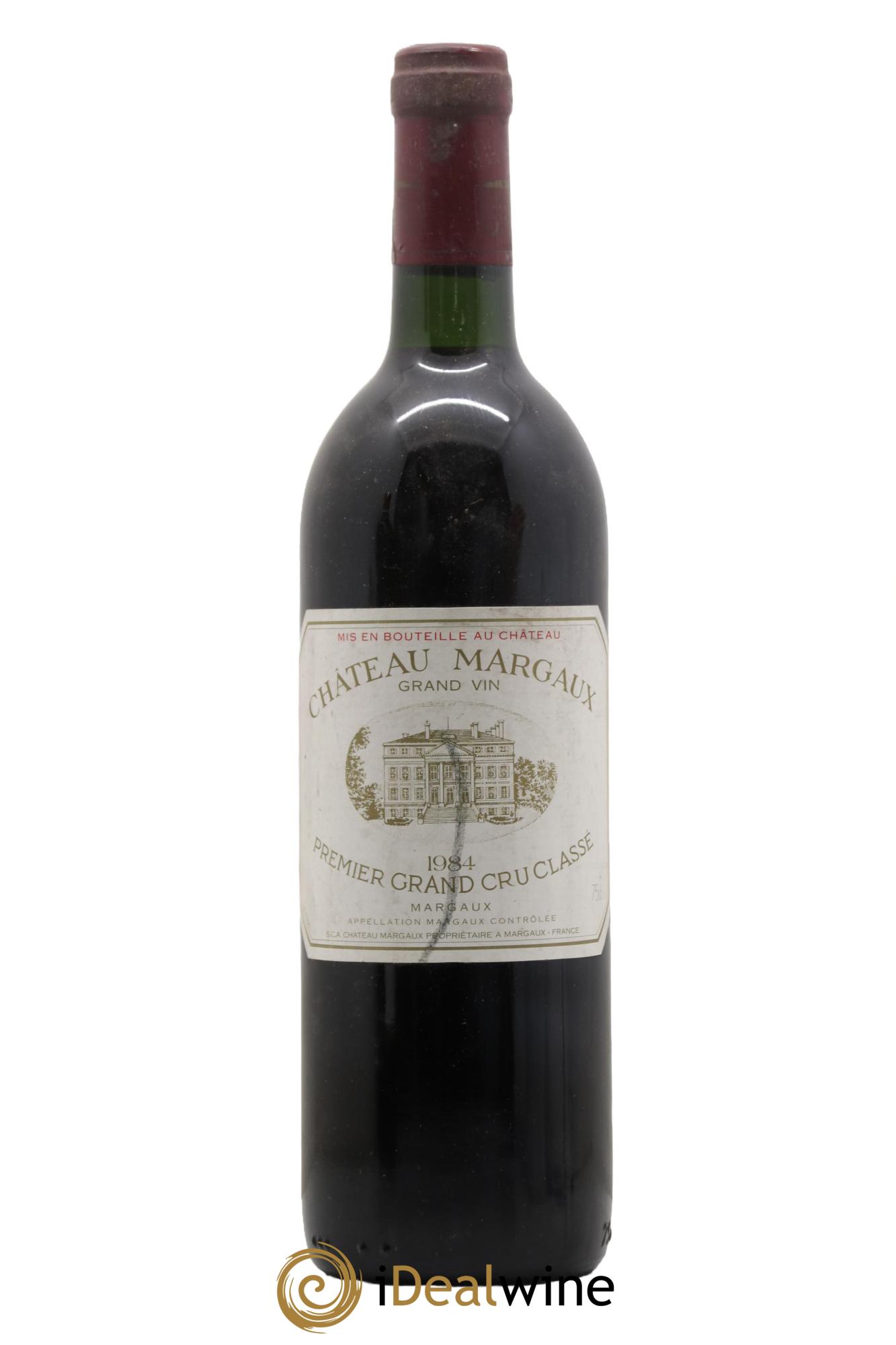 Château Margaux 1er Grand Cru Classé  1984 - Posten von 1 Flasche - 0