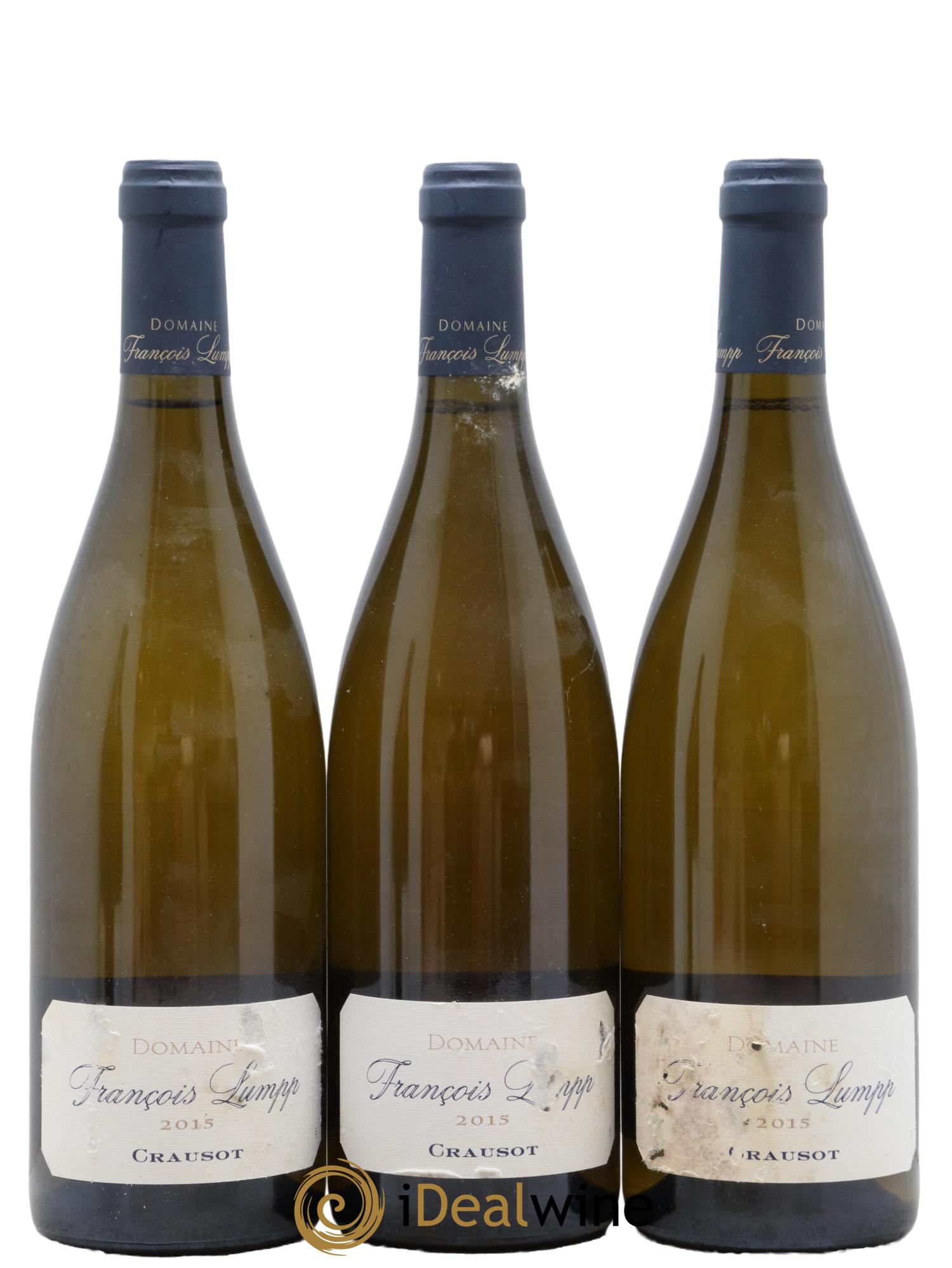 Givry 1er Cru Crausot François Lumpp (Domaine)  2015 - Lot de 3 bouteilles - 0