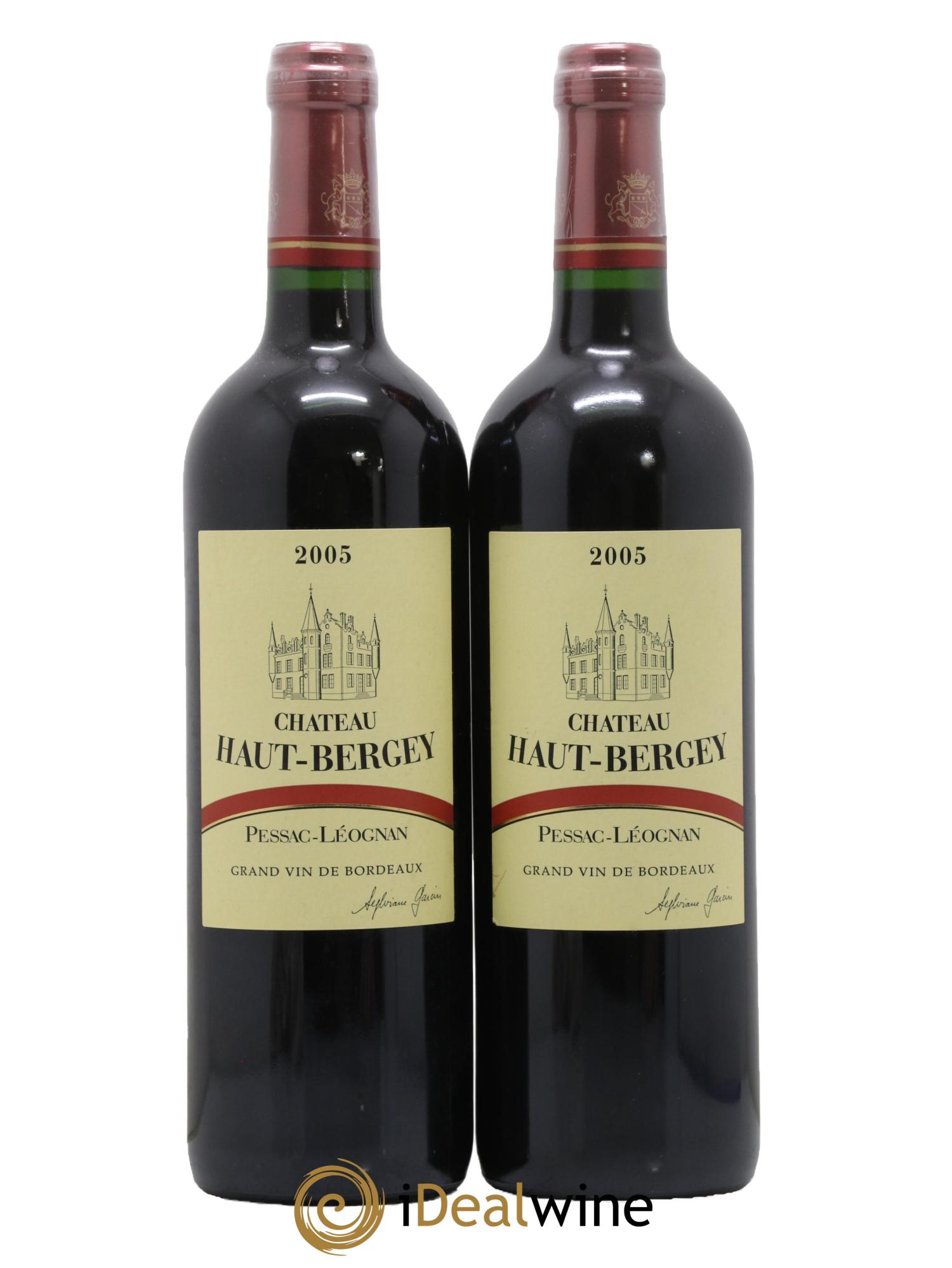 Château Haut-Bergey 2005 - Lot de 2 bouteilles - 0