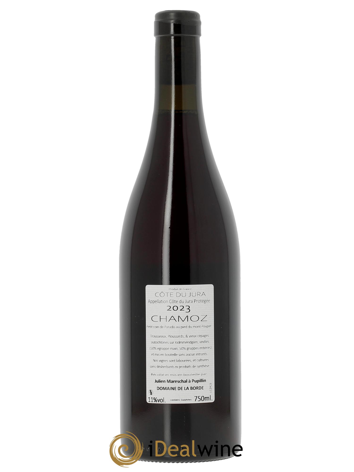 Côtes du Jura Les Chamoz Domaine de la Borde  2023 - Lot de 1 bouteille - 1