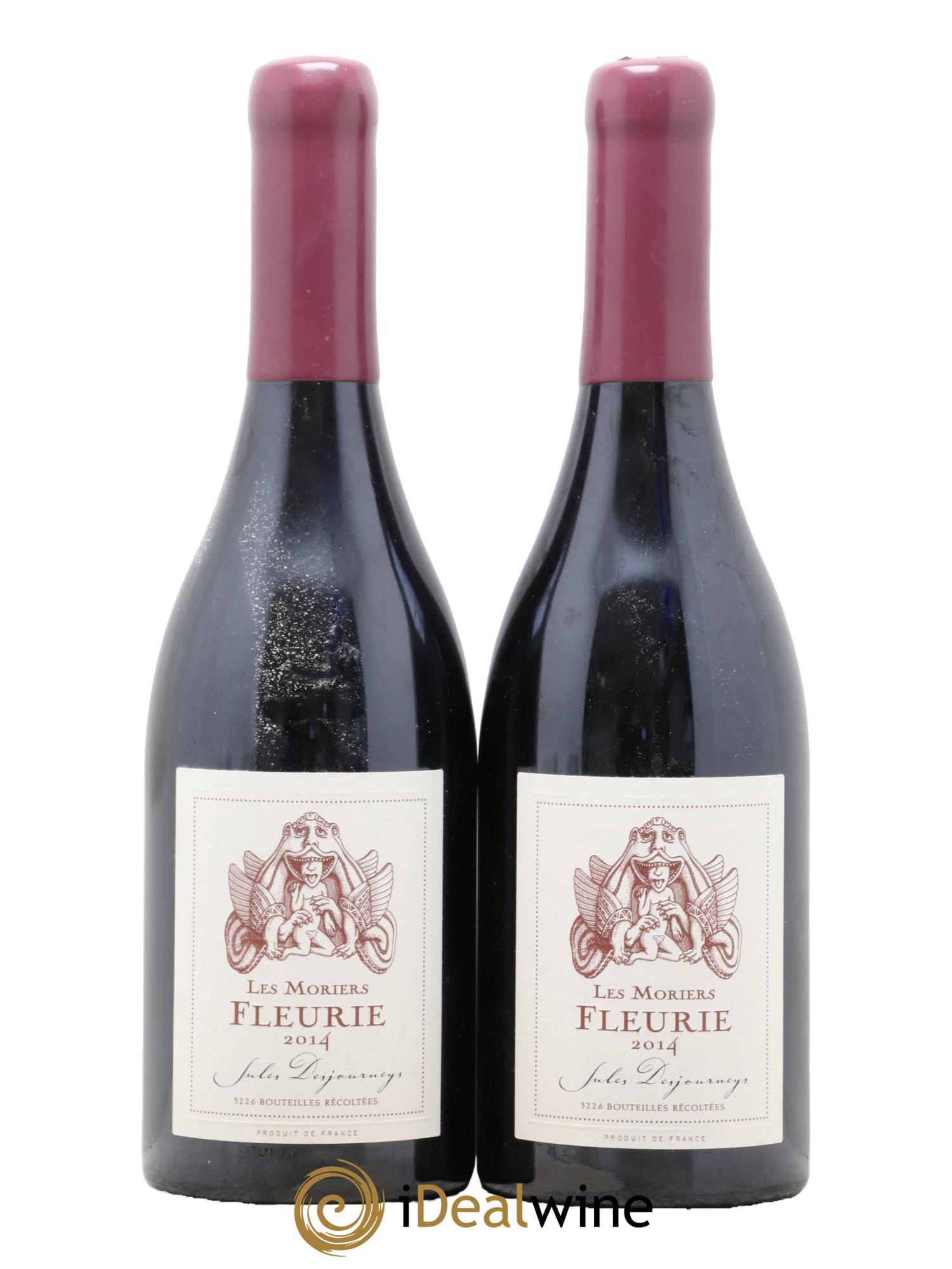 Fleurie Les Moriers Jules Desjourneys 2014 - Lot de 2 bouteilles - 0