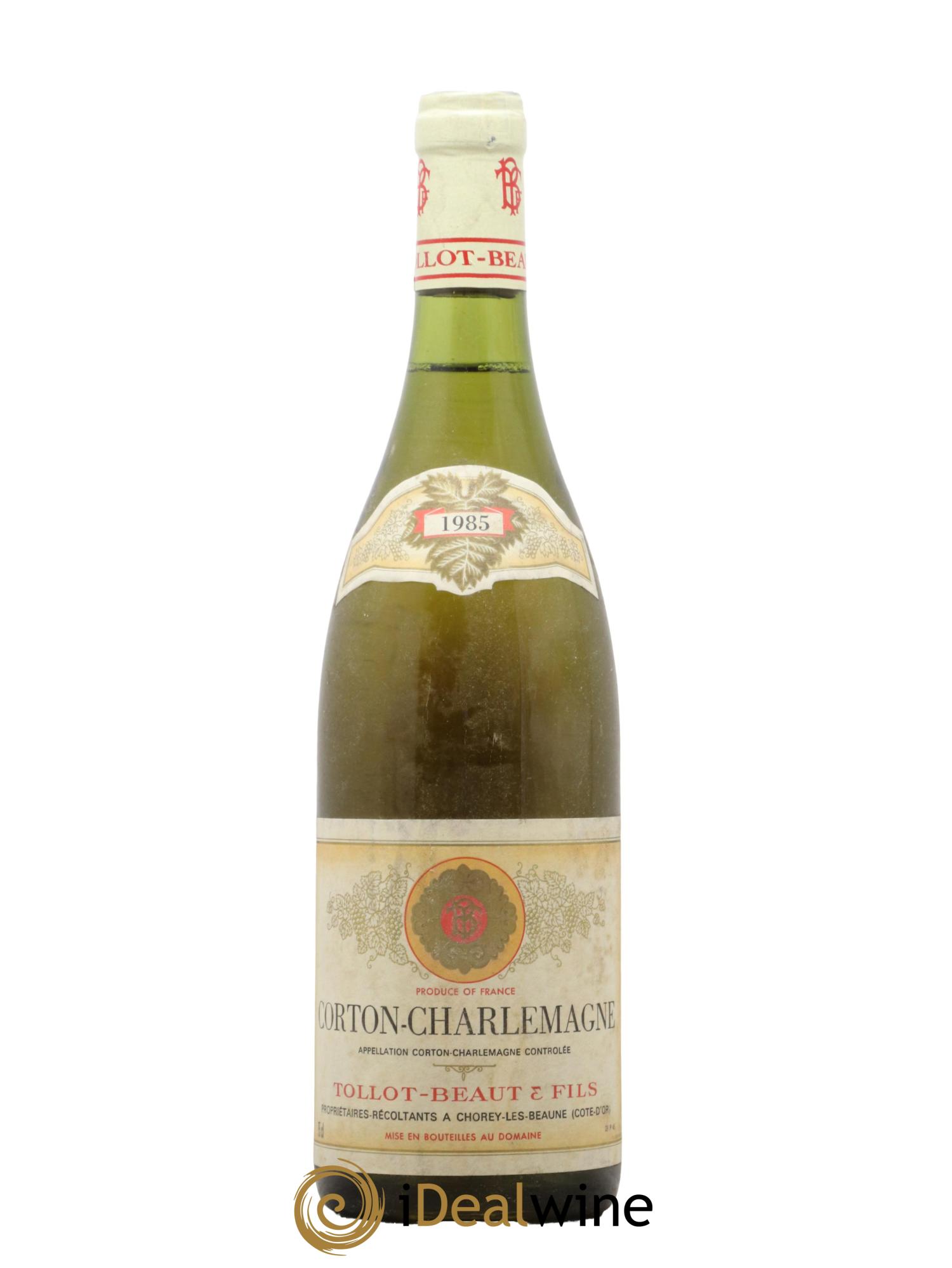 Corton-Charlemagne Grand Cru Tollot Beaut (Domaine) 1985 - Lot of 1 bottle - 0