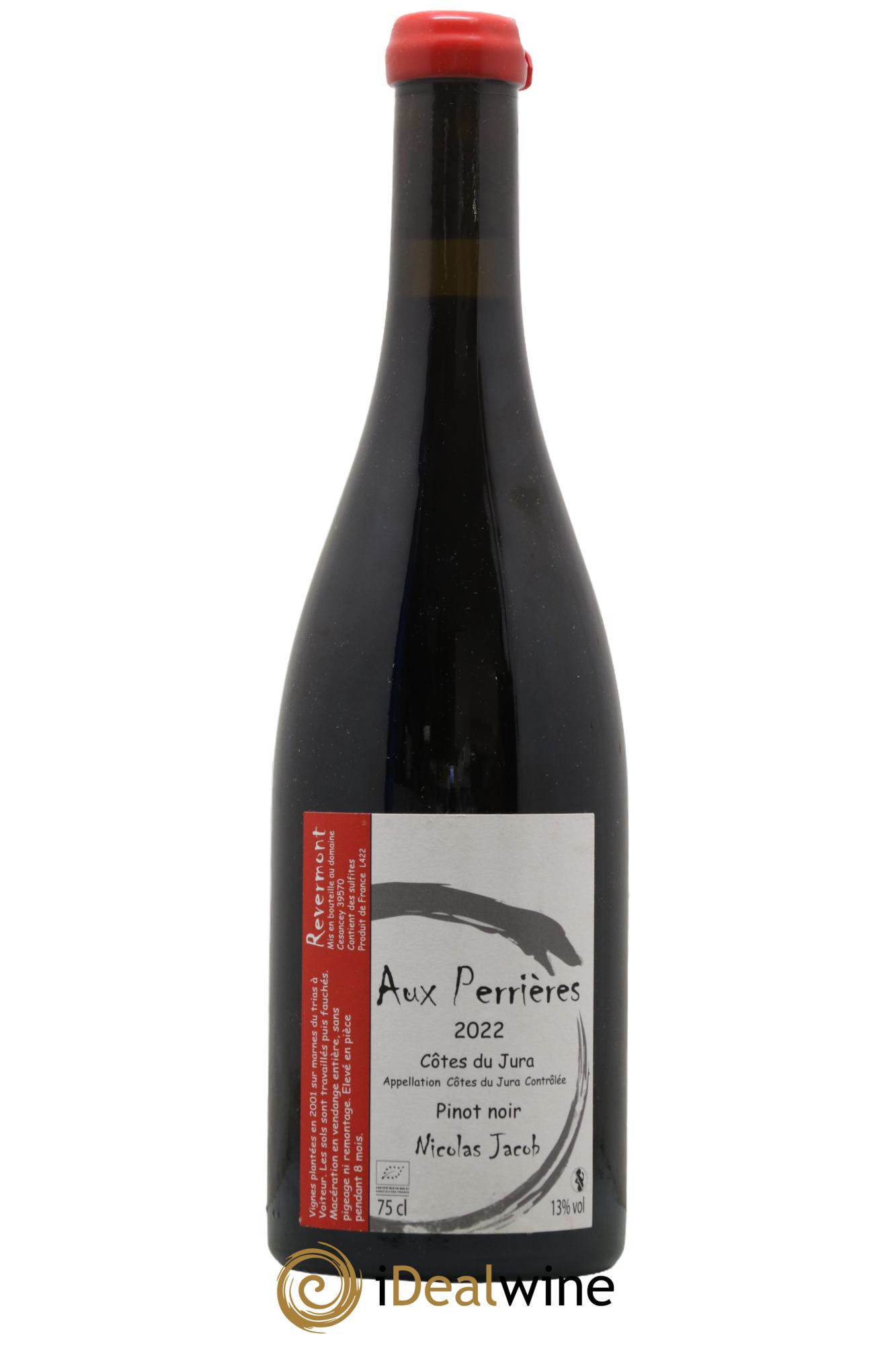 Côtes du Jura Aux Perrières Nicolas Jacob  2022 - Lot de 1 bouteille - 0