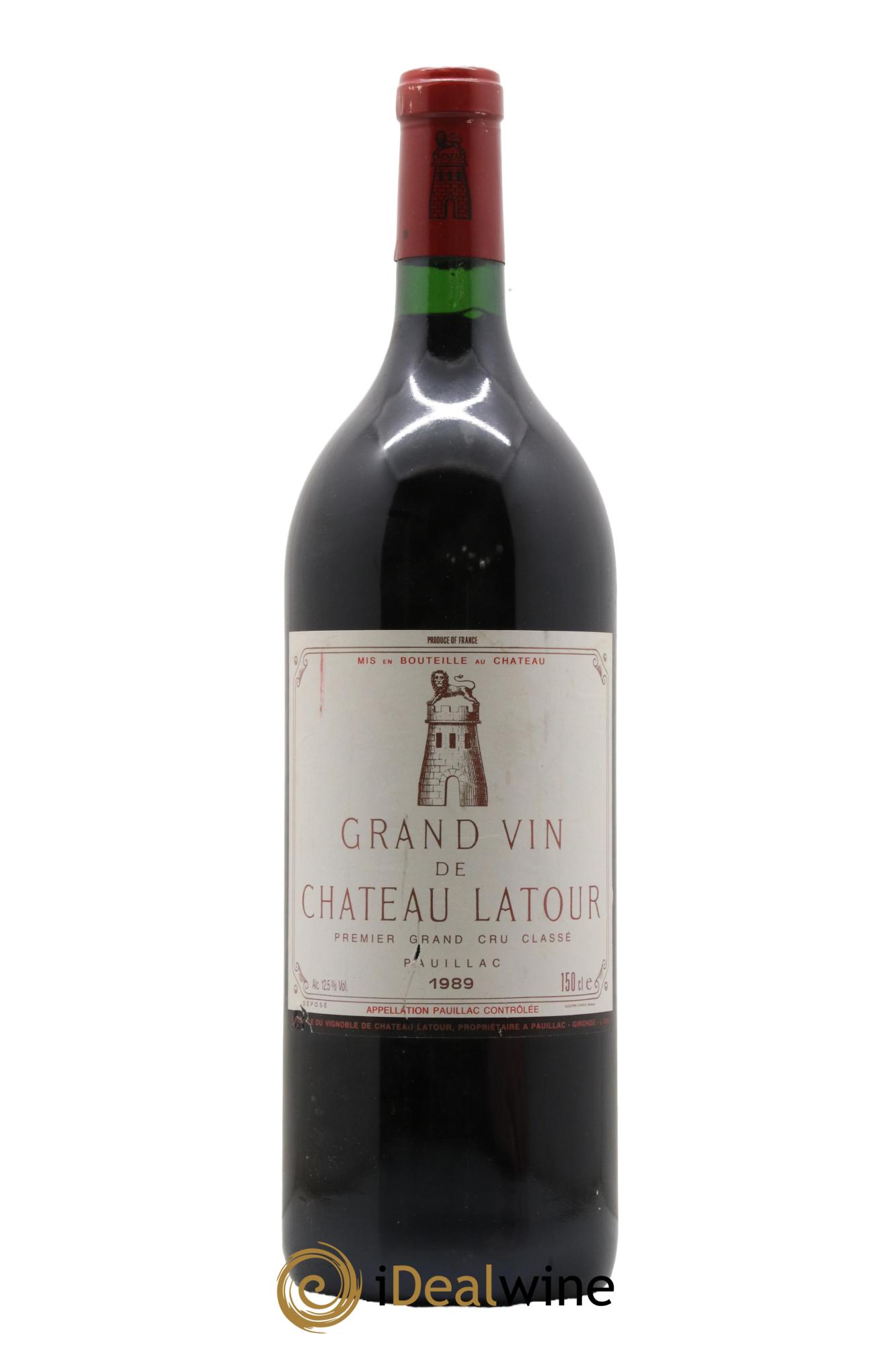 Château Latour 1er Grand Cru Classé 1989 - Lotto di 1 magnum - 0