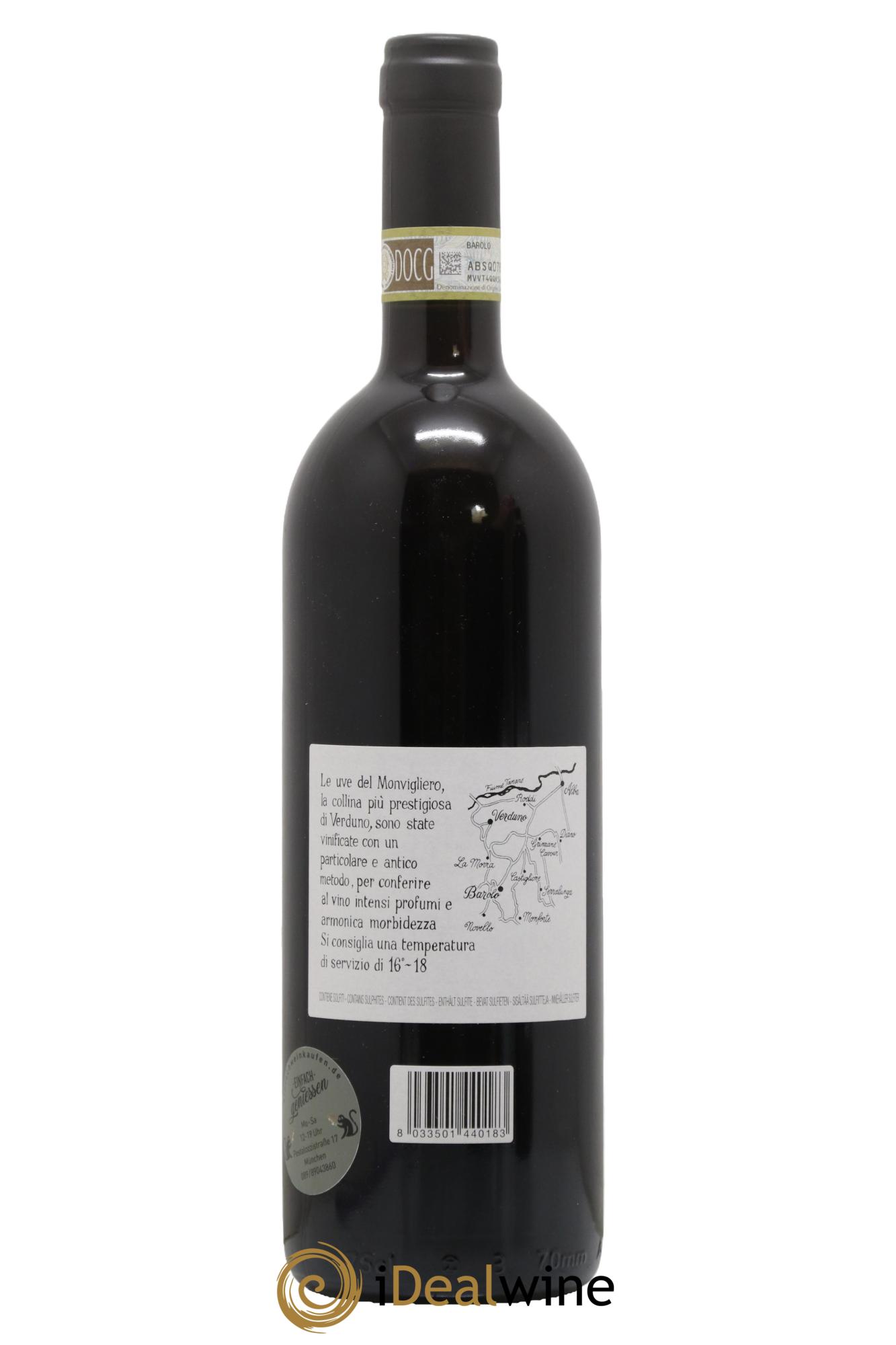 Barolo DOCG Monvigliero Comm. Giovan Battista Burlotto 2017 - Posten von 1 Flasche - 1