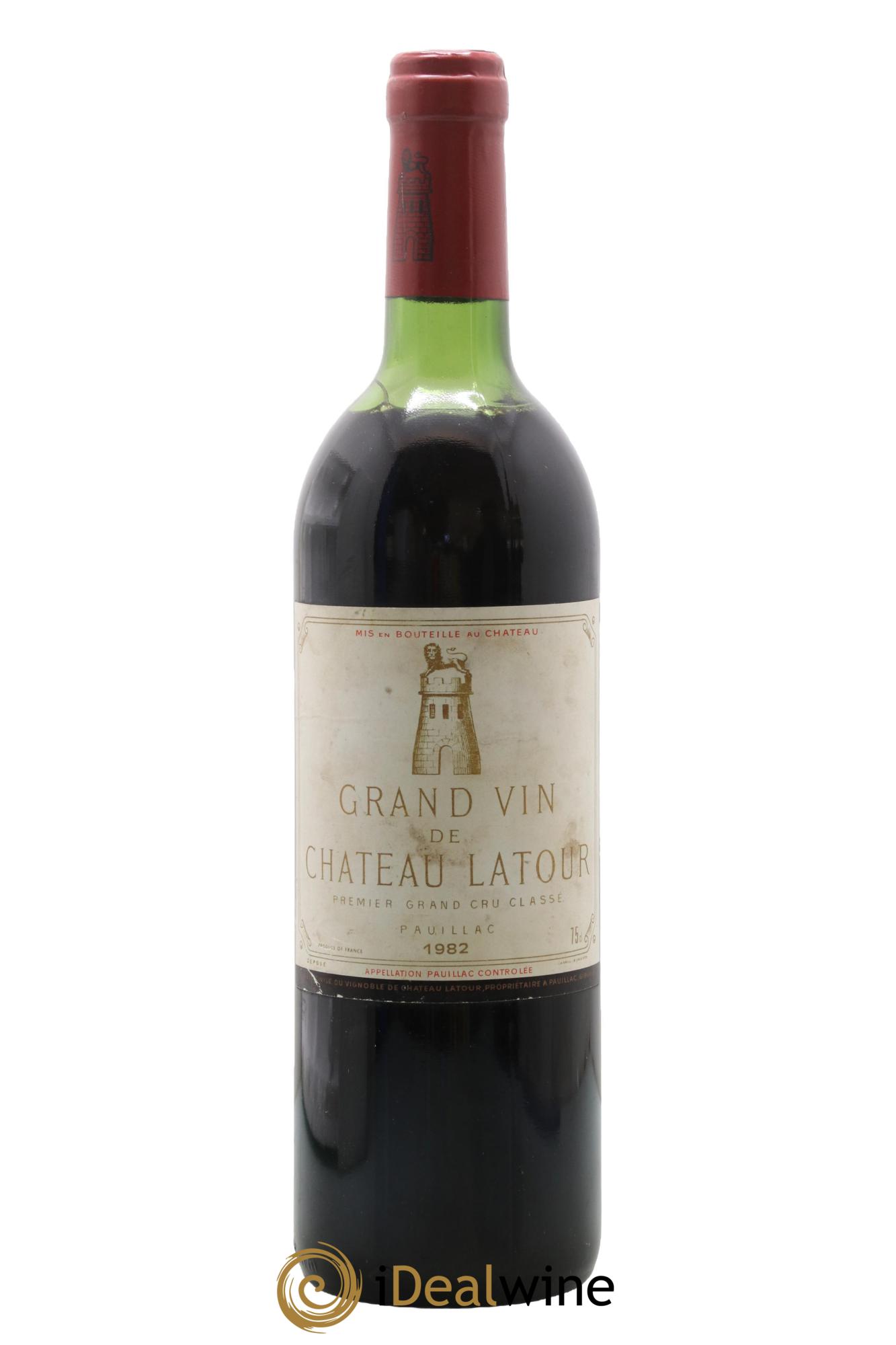 Château Latour 1er Grand Cru Classé 1982 - Lotto di 1 bottiglia - 0