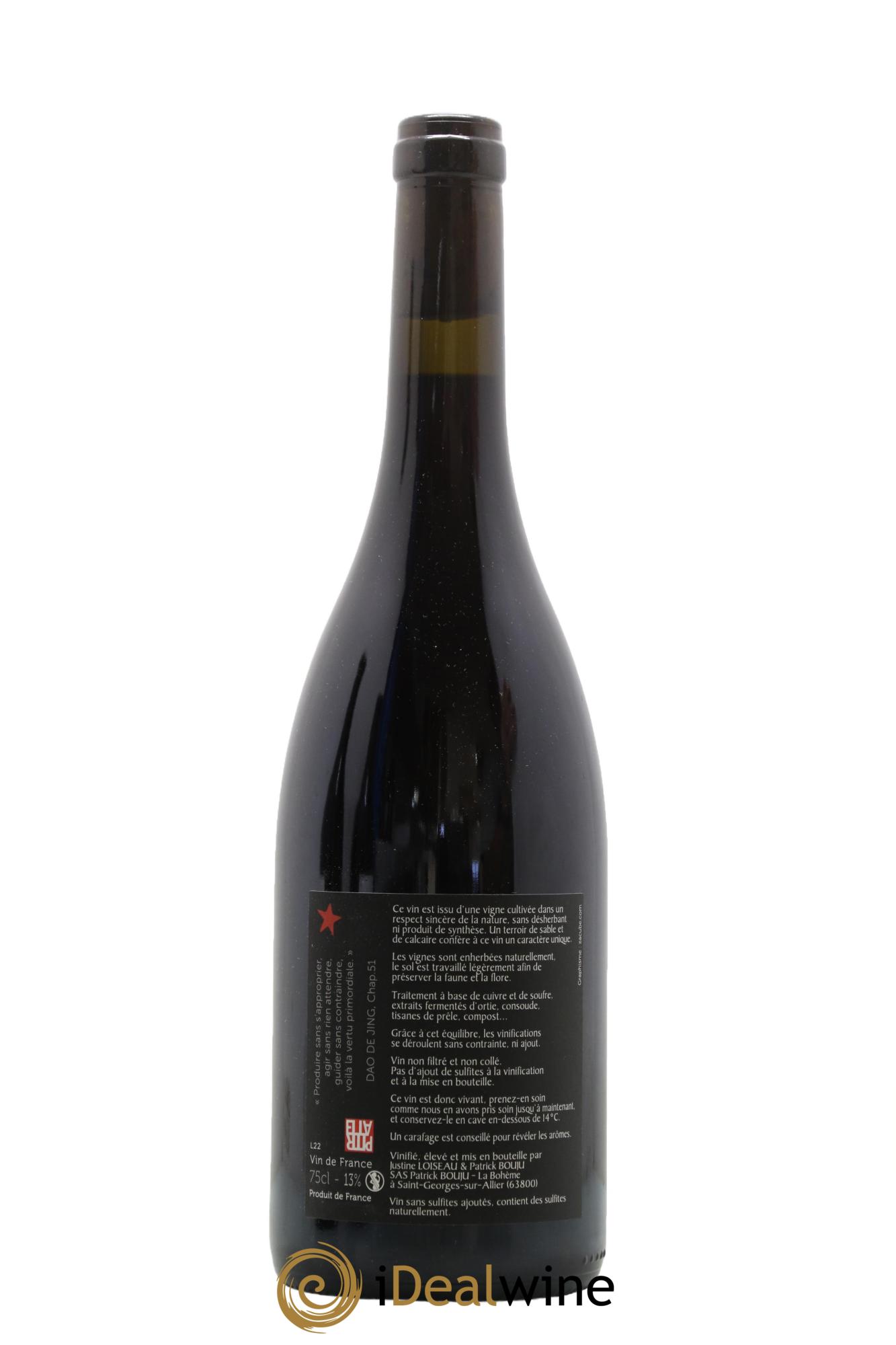 Vin de France Cailloux Patrick Bouju - La Bohème 2022 - Posten von 1 Flasche - 1