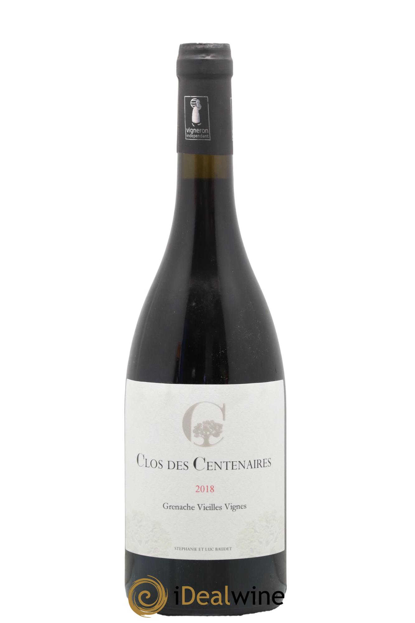 Costières de Nîmes Grenache Vieilles Vignes Clos des Centenaires 2018 - Lotto di 1 bottiglia - 0