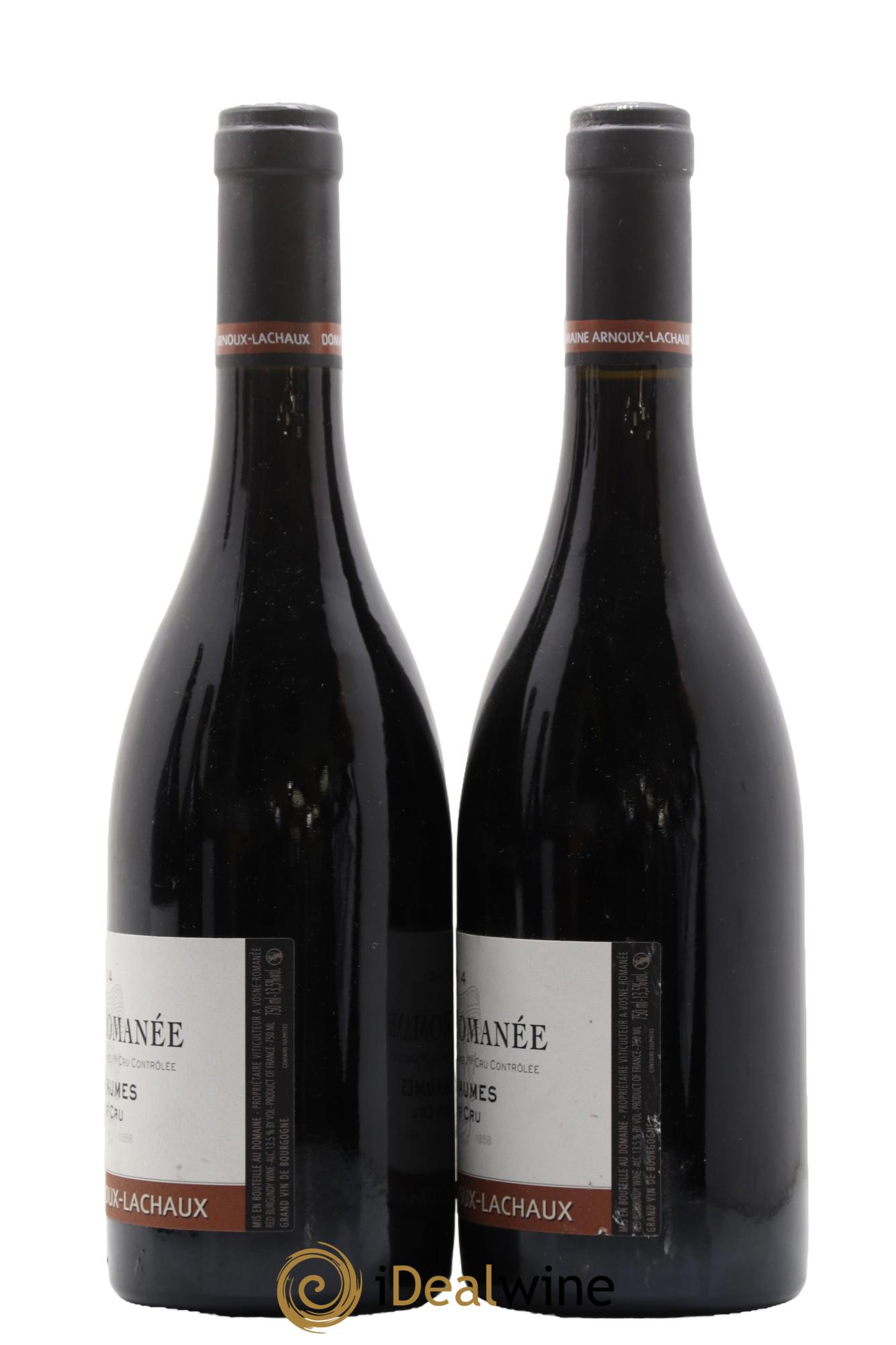 Vosne-Romanée 1er Cru Les Chaumes Arnoux-Lachaux (Domaine)  2014 - Lot de 2 bouteilles - 1