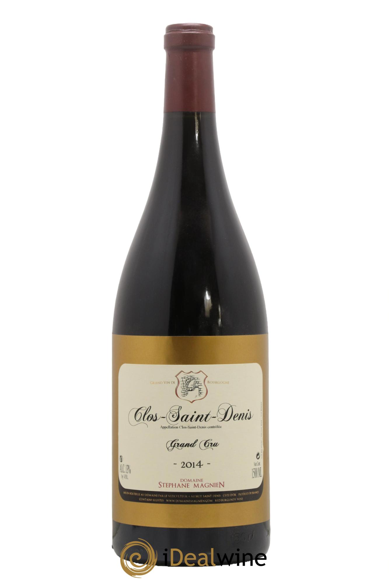 Clos Saint-Denis Grand Cru Stéphane Magnien (Domaine) 2014 - Lotto di 1 magnum - 0