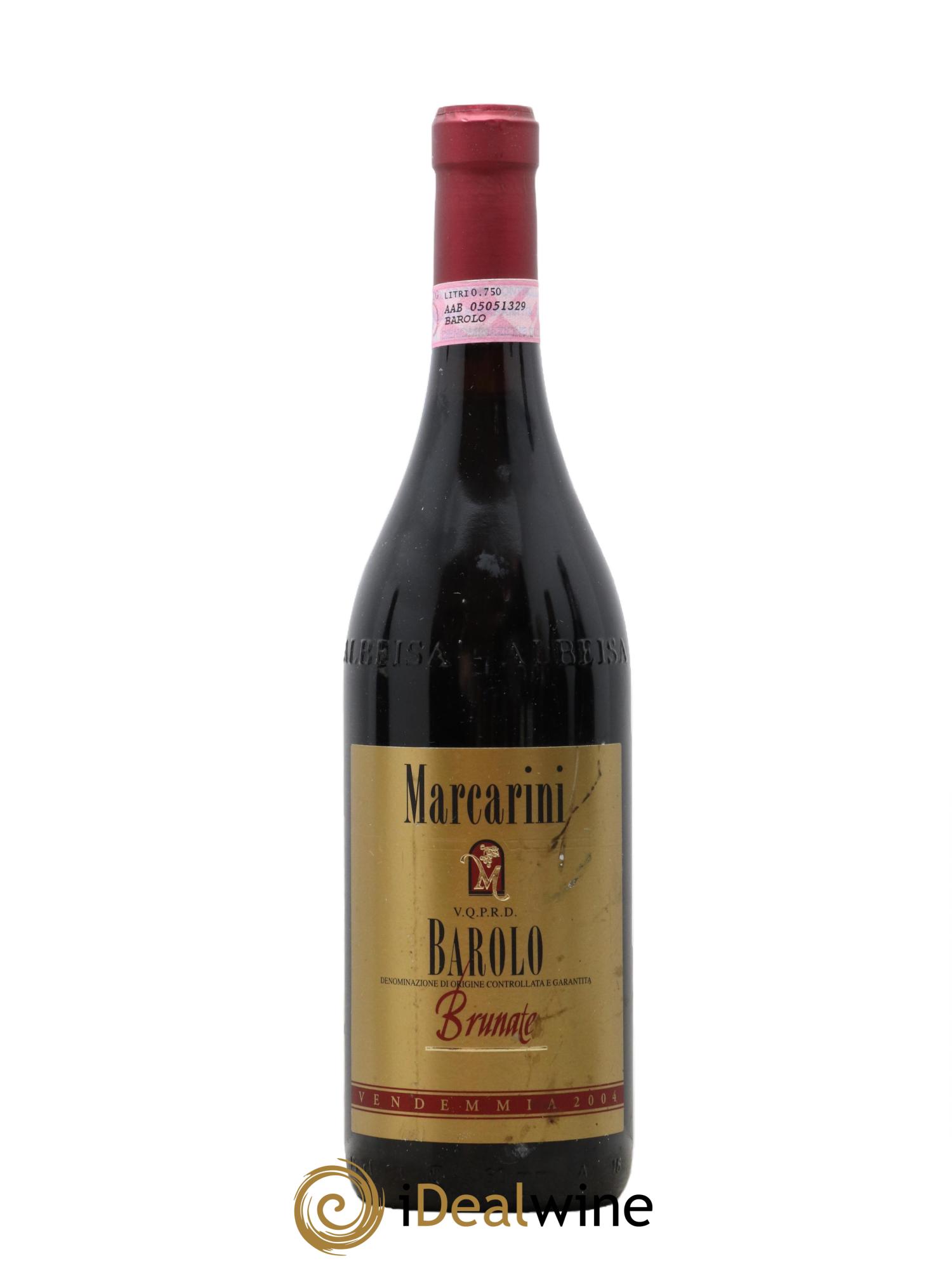 Barolo DOCG Brunate Marcarini 2004 - Lotto di 1 bottiglia - 0