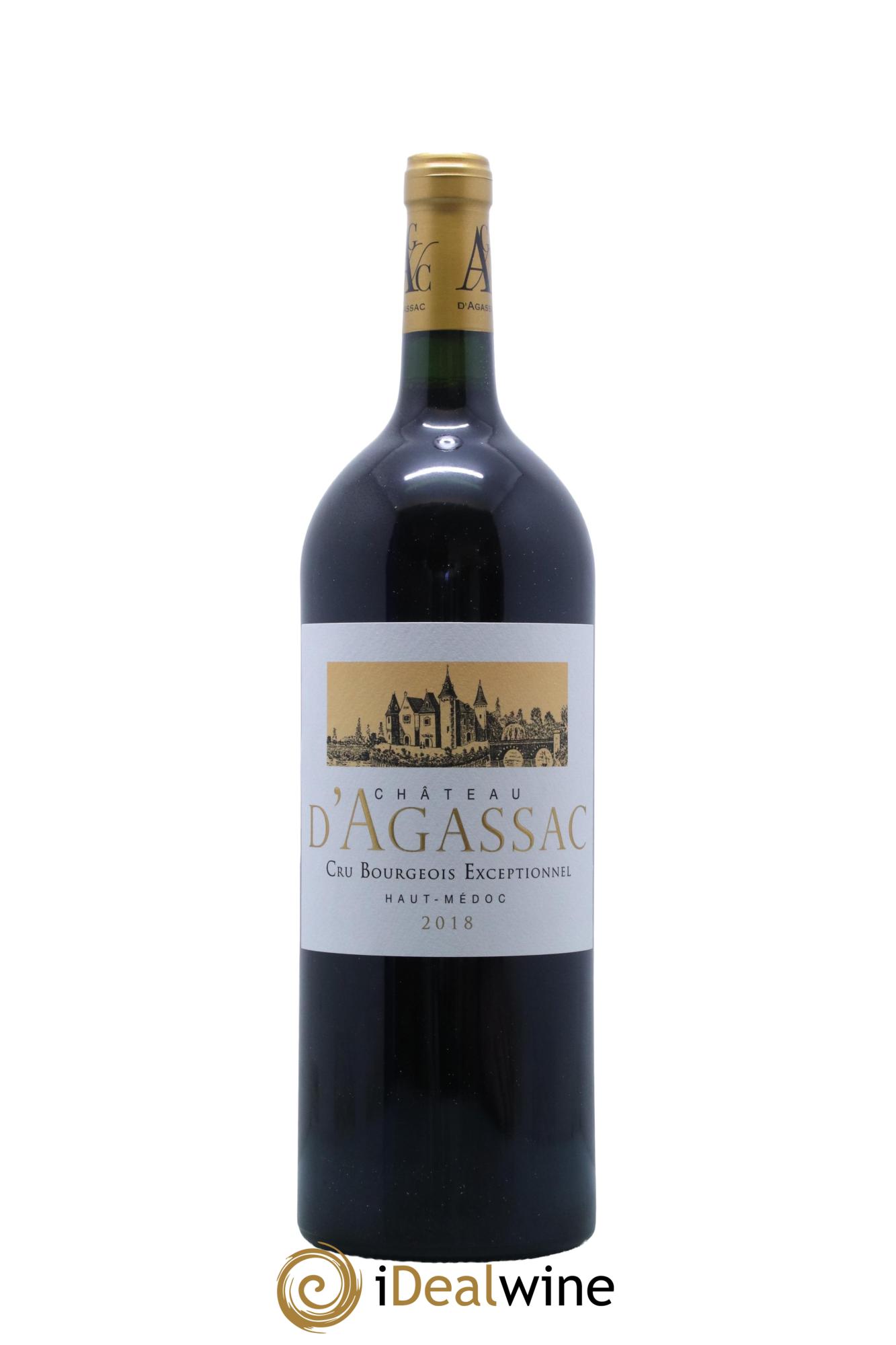 Château d' Agassac Cru Bourgeois  2018 - Lot de 1 magnum - 1