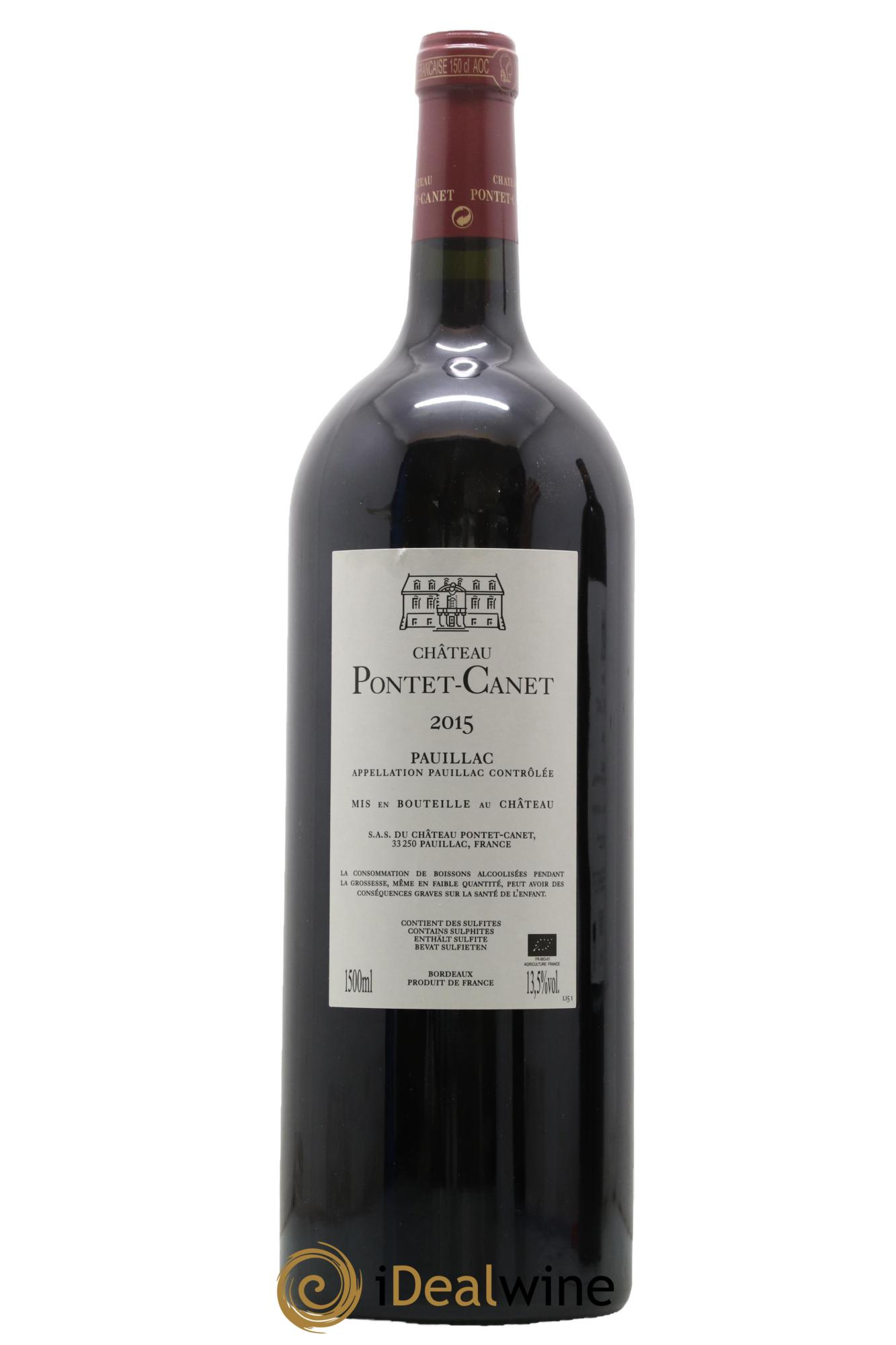 Château Pontet Canet 5ème Grand Cru Classé 2015 - Posten von 1 Magnum - 1