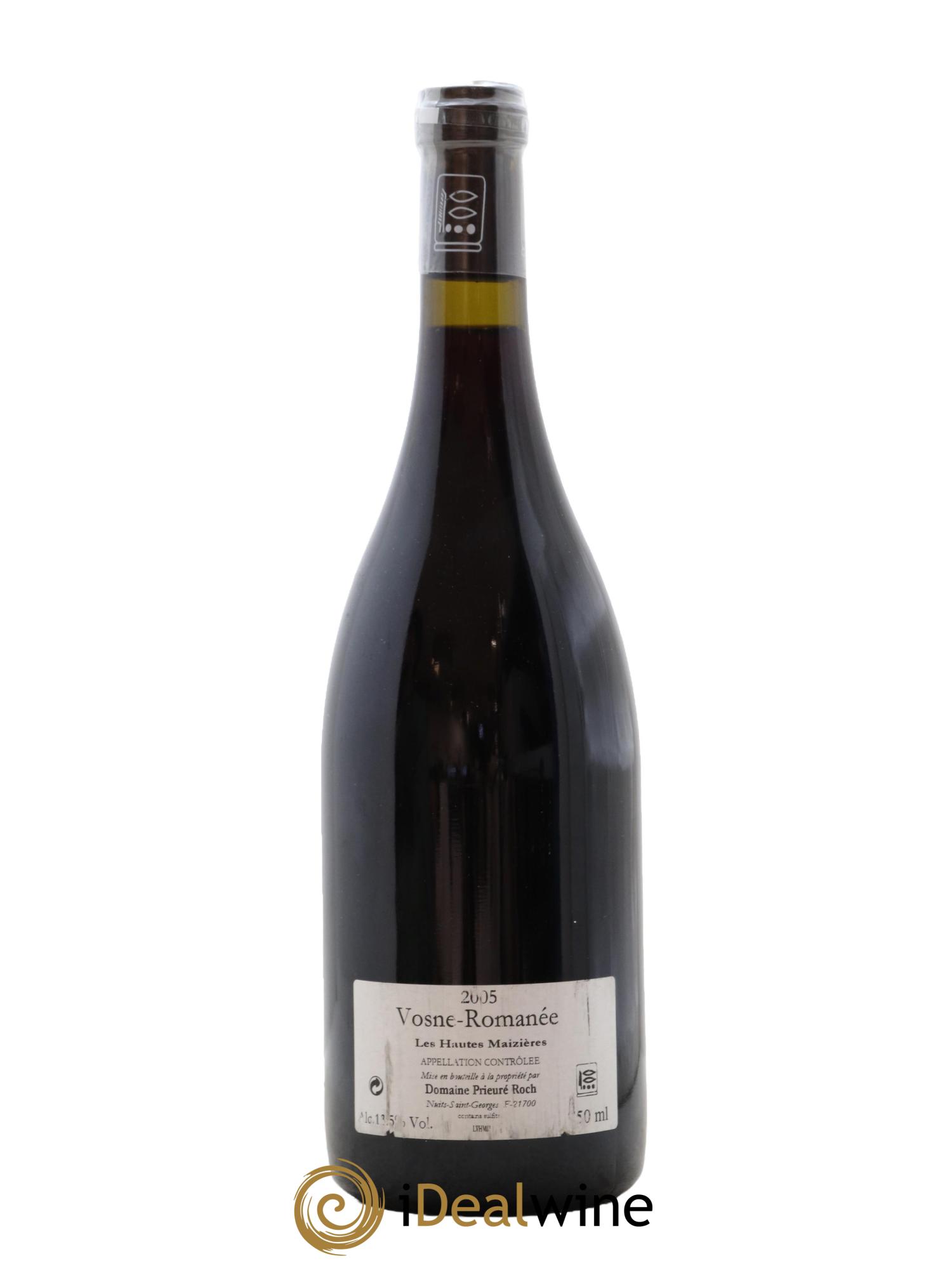 Vosne-Romanée Les Hautes Maizières Prieuré Roch 2005 - Posten von 1 Flasche - 1