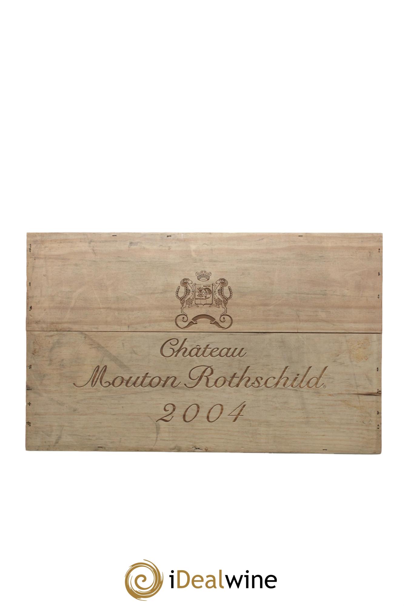 Château Mouton Rothschild 1er Grand Cru Classé 2004 - Lotto di 6 bottiglie - 6