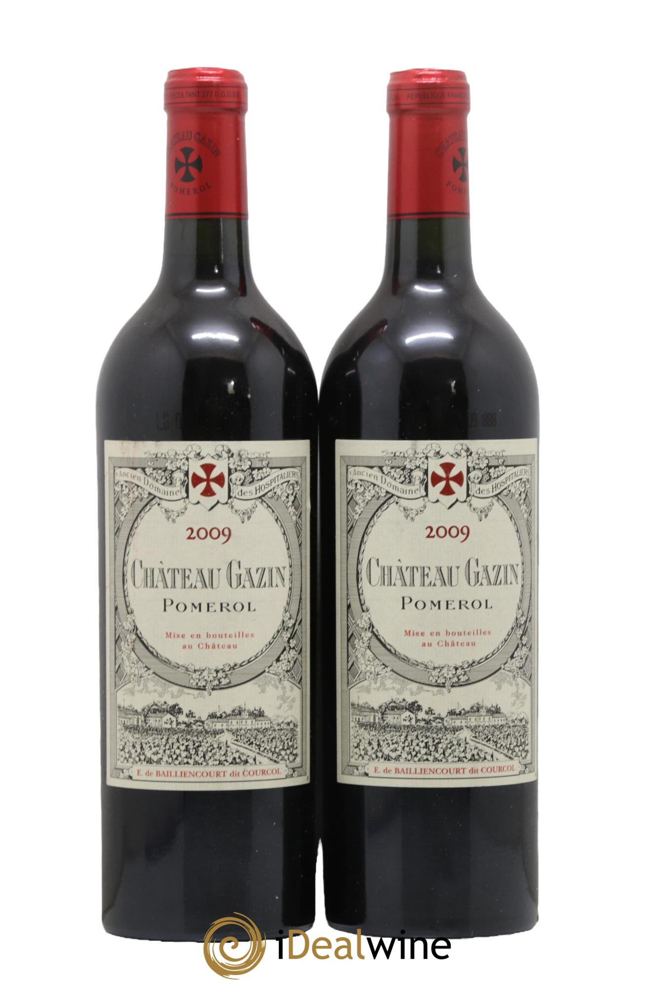 Château Gazin 2009 - Lot of 2 bottles - 0