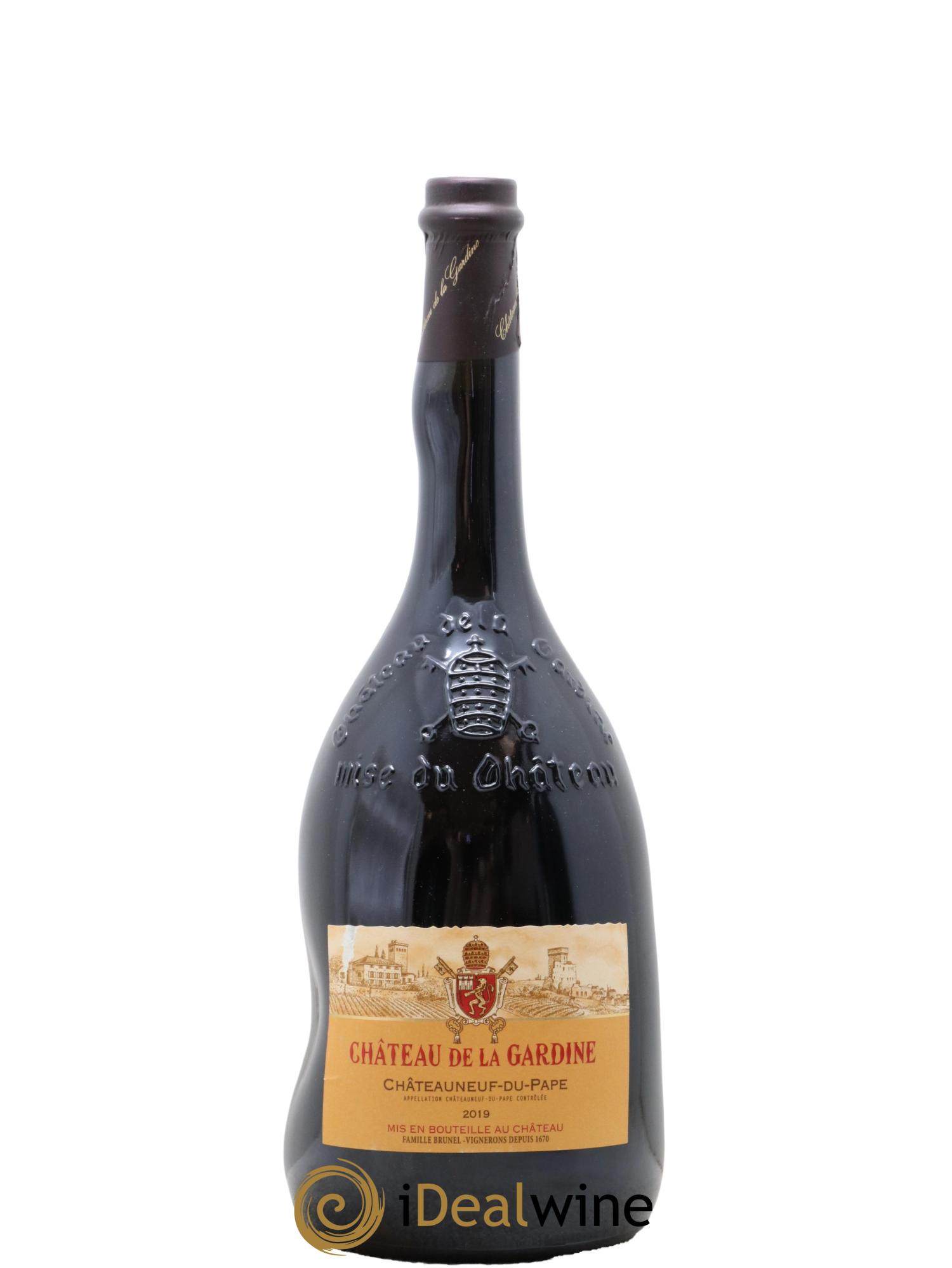 Châteauneuf-du-Pape Château de La Gardine Famille Brunel  2019 - Posten von 1 Magnum - 0