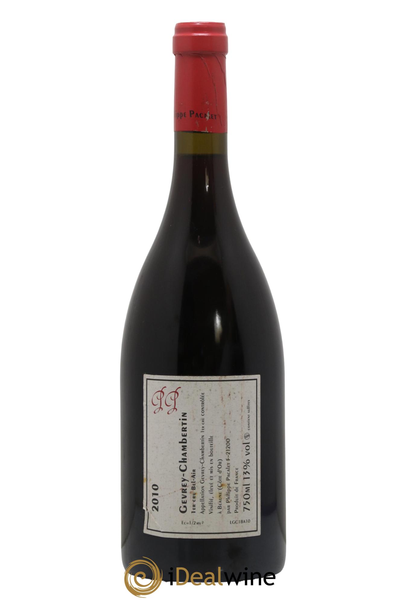 Gevrey-Chambertin 1er Cru Bel Air Philippe Pacalet  2010 - Lotto di 1 bottiglia - 1