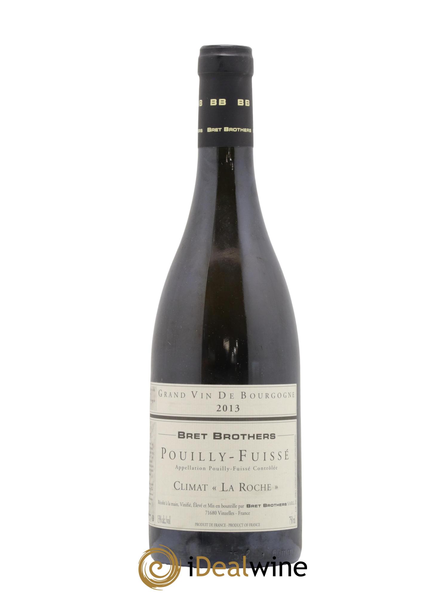 Pouilly-Fuissé La Roche Bret Brothers 2013 - Lot de 1 bouteille - 0