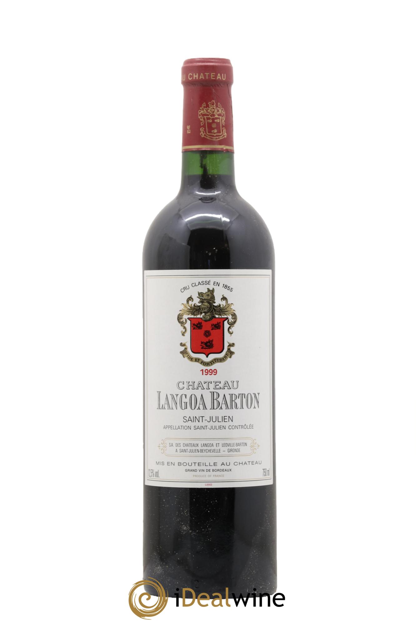 Château Langoa Barton 3ème Grand Cru Classé 1999 - Lot of 1 bottle - 0