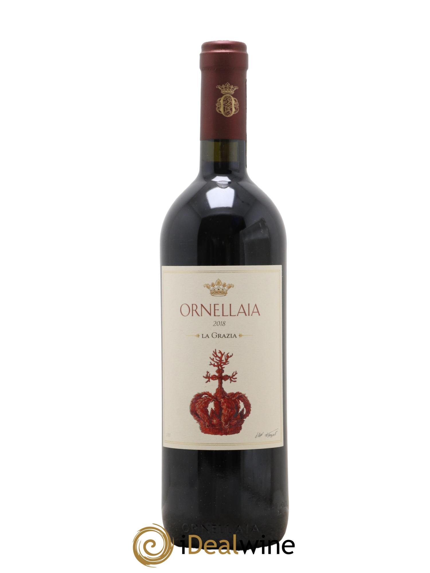 Italie Bolgheri DOC La Grazia Tenuta Dell'Ornellaia Jan Fabre 2018 - Posten von 1 Flasche - 0