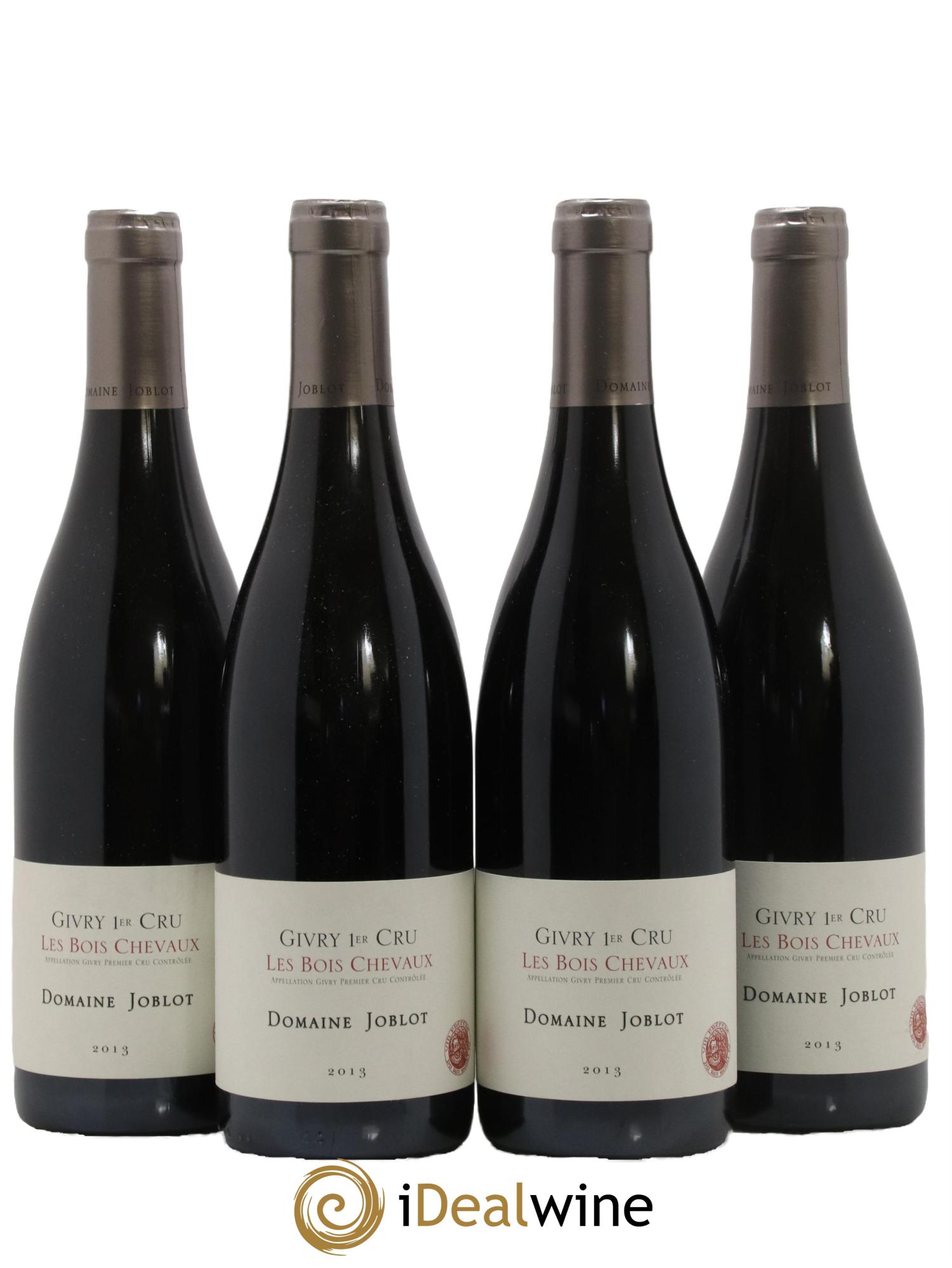 Givry 1er Cru Les Bois Chevaux Joblot (Domaine) 2013 - Lot of 4 bottles - 0