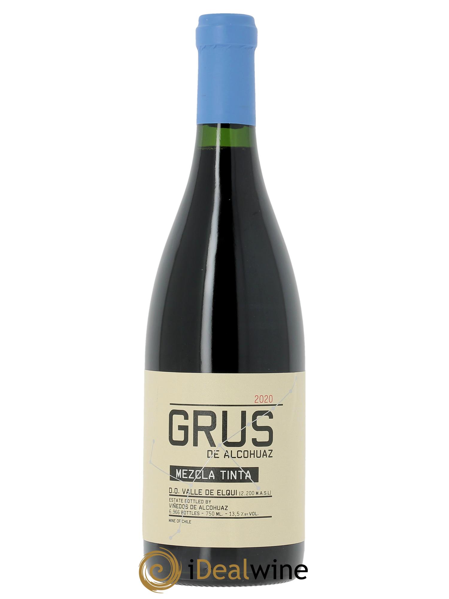 Chili Elqui Valley - Viñedos de Alcohuaz Grus  2020 - Lotto di 1 bottiglia - 0